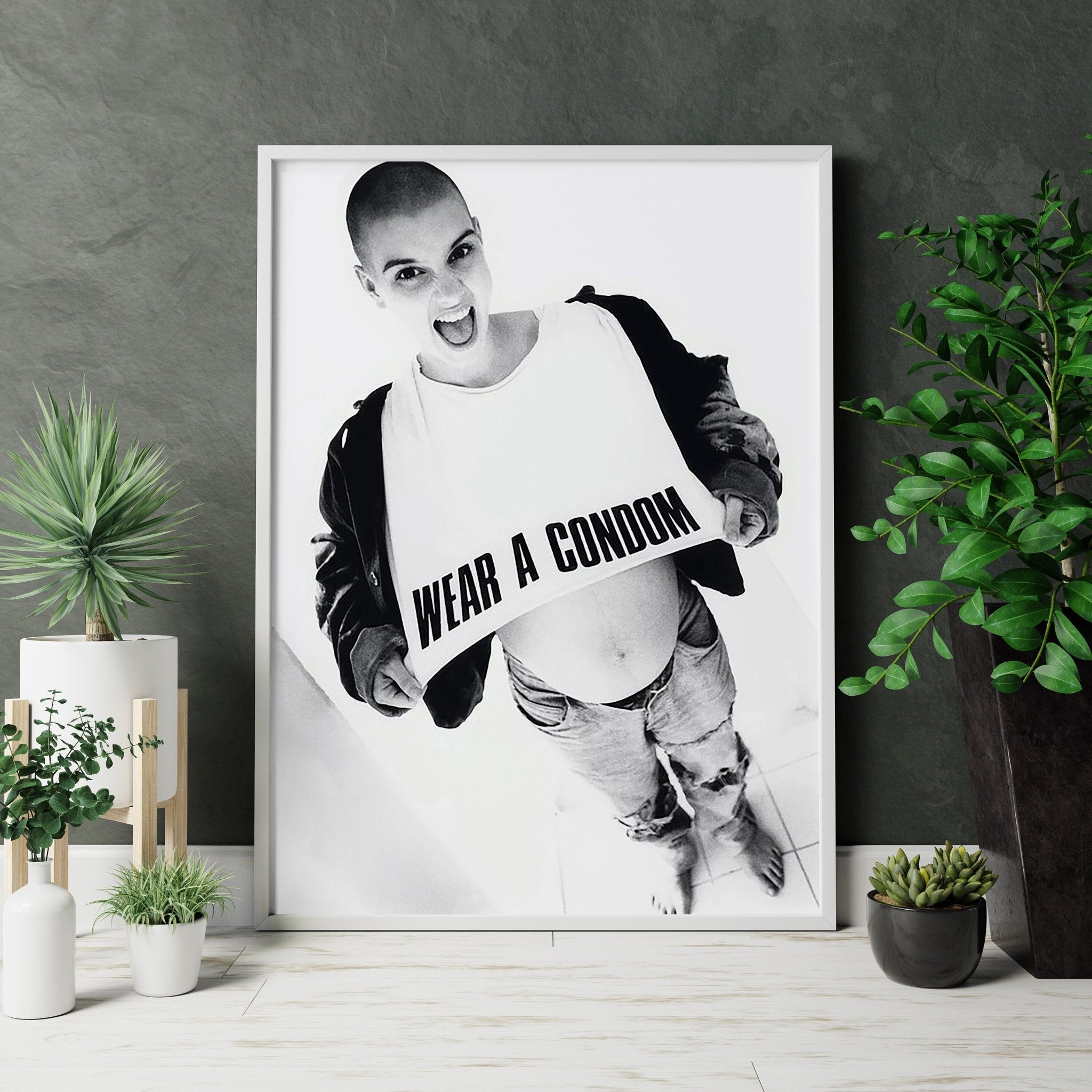 Sinead O'Connor Canvas Poster - Canvasworkshop