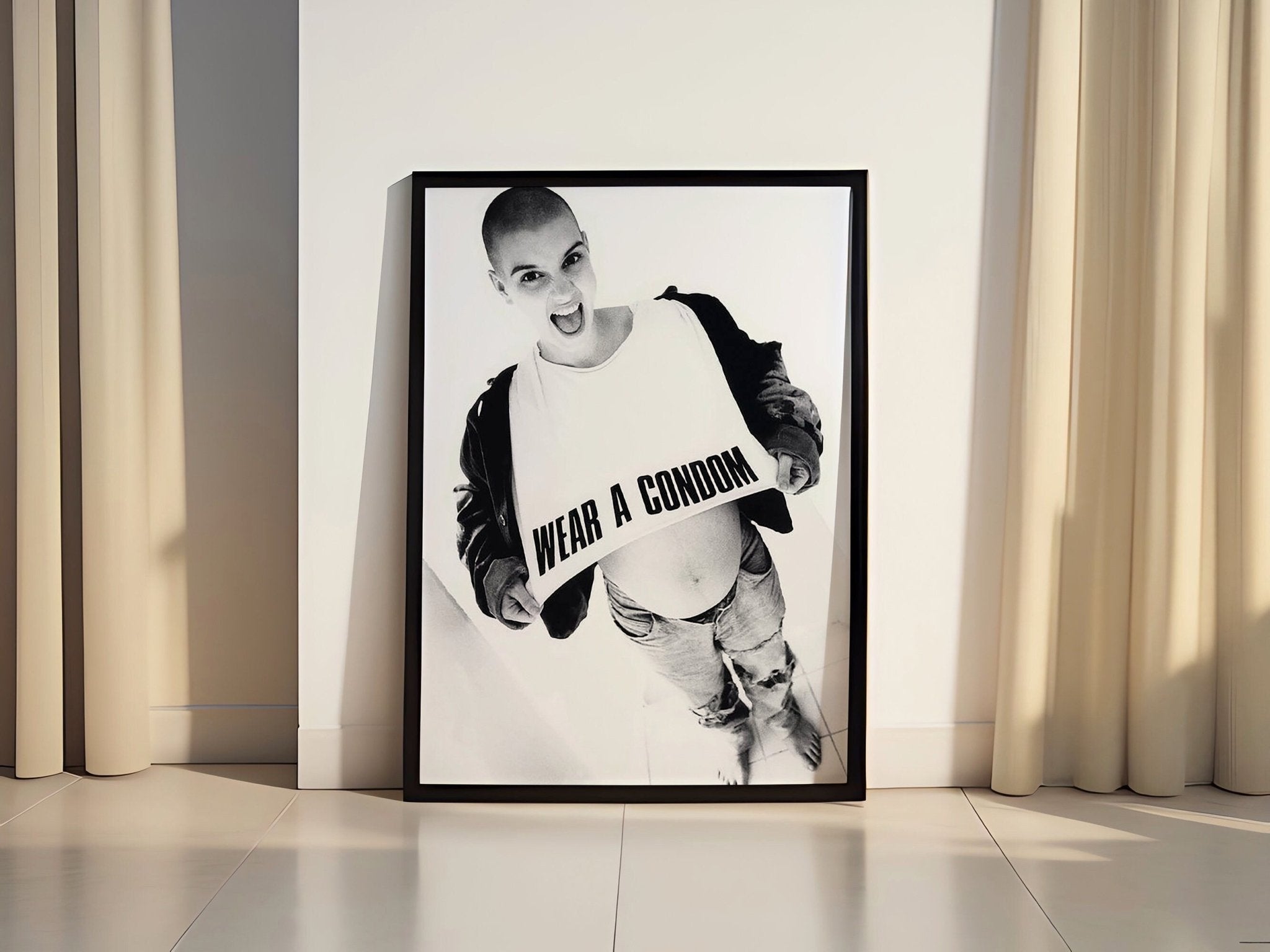 Sinead O'Connor Canvas Poster - Canvasworkshop
