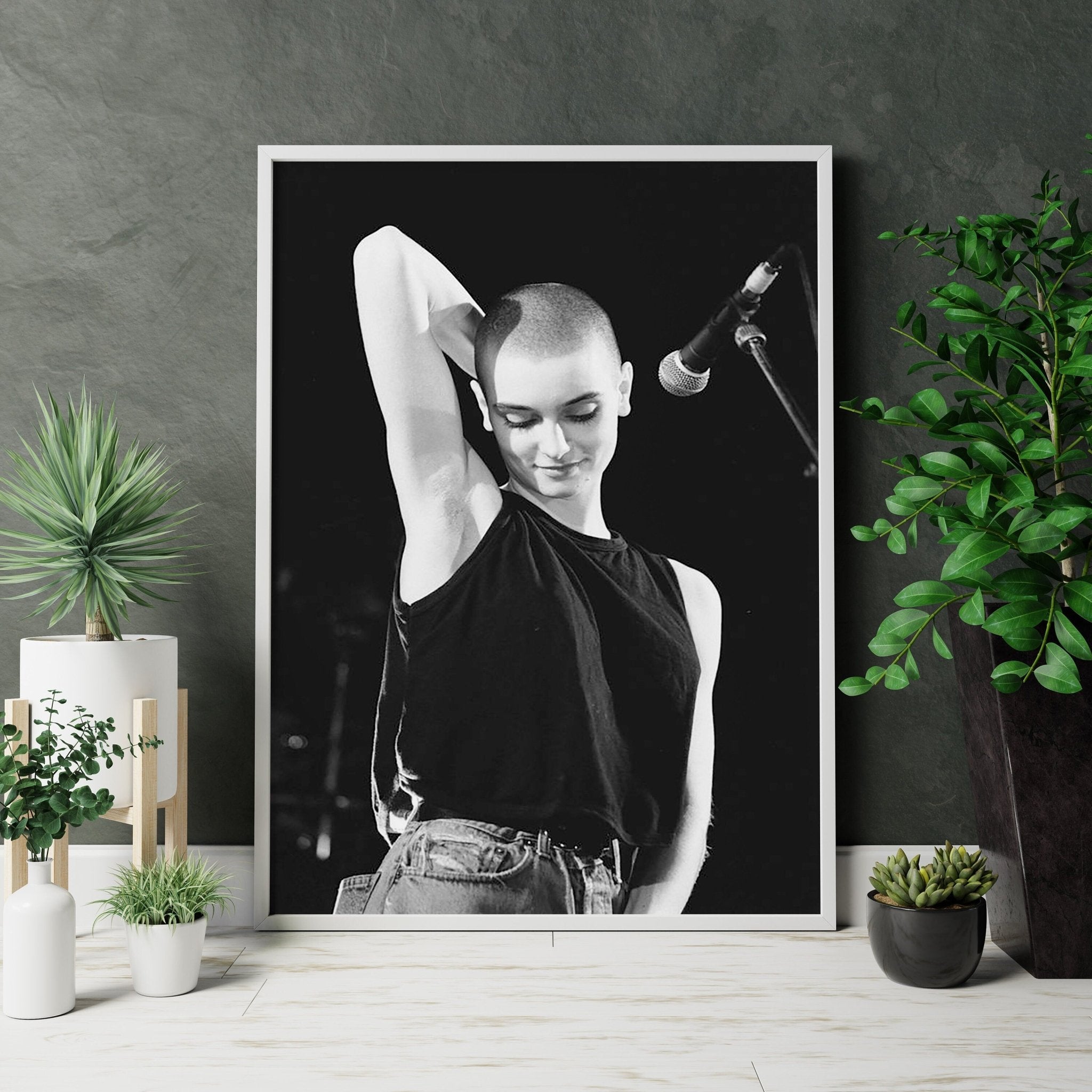 Sinead O'Connor Canvas Poster - Canvasworkshop