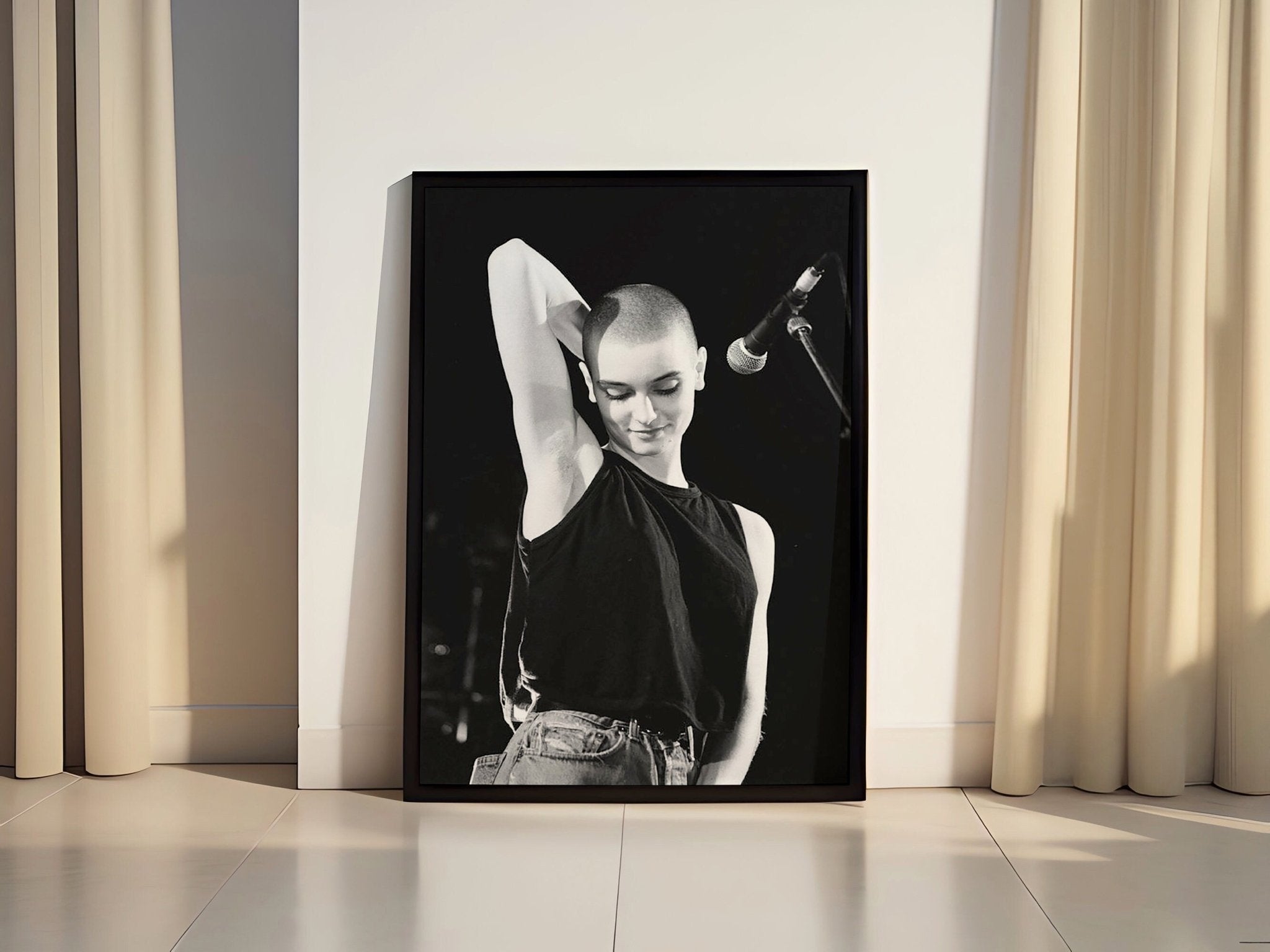 Sinead O'Connor Canvas Poster - Canvasworkshop