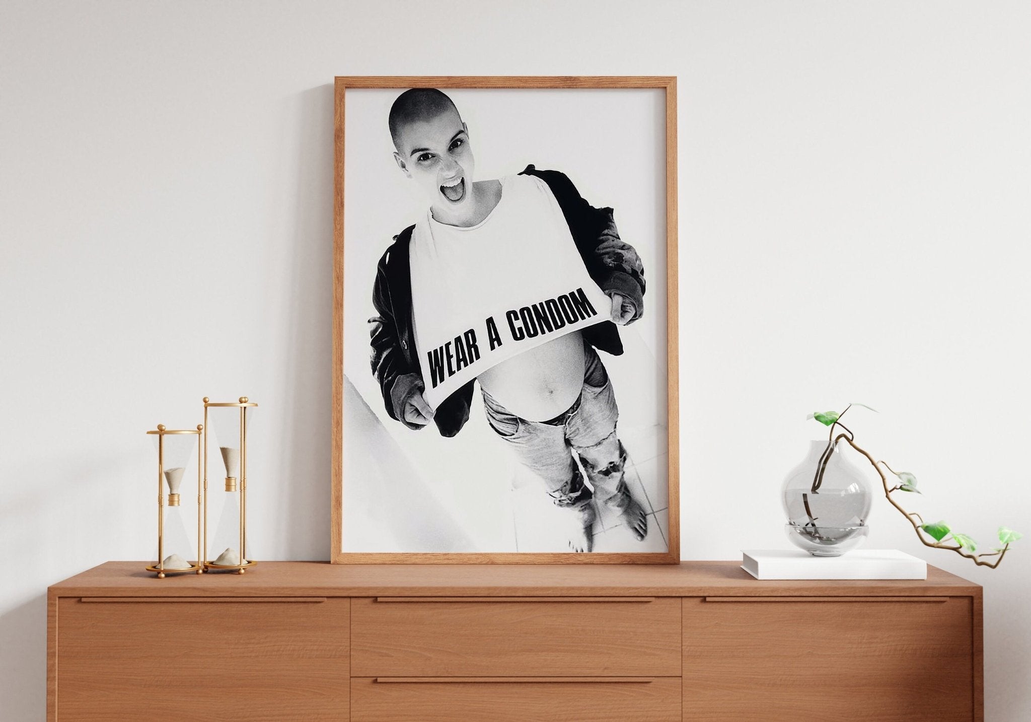 Sinead O'Connor Canvas Poster - Canvasworkshop