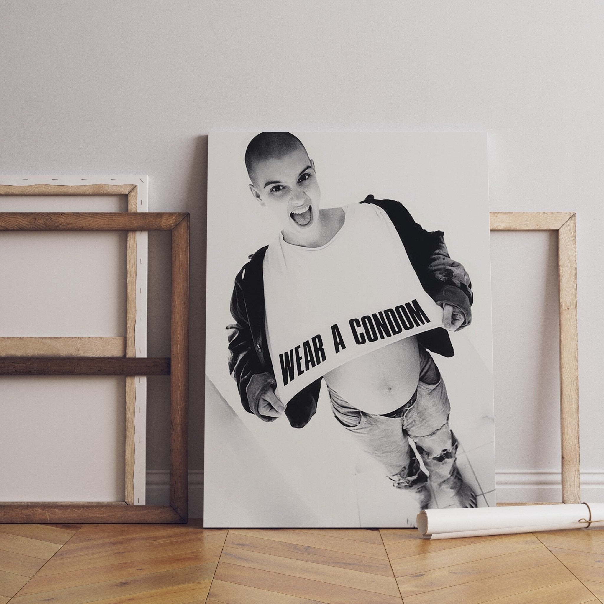 Sinead O'Connor Canvas Poster - Canvasworkshop