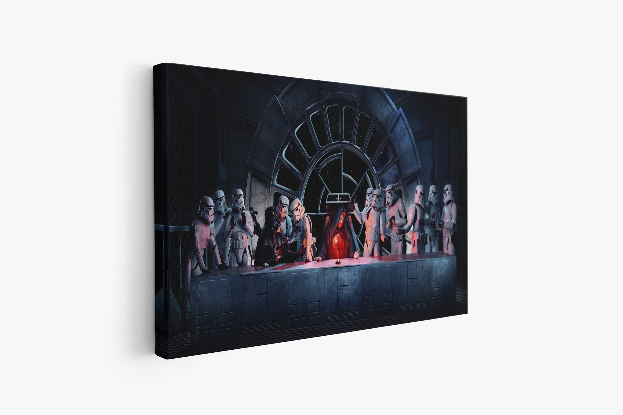 Star Wars Last Dinner Parody Canvas Wall Art - Canvasworkshop