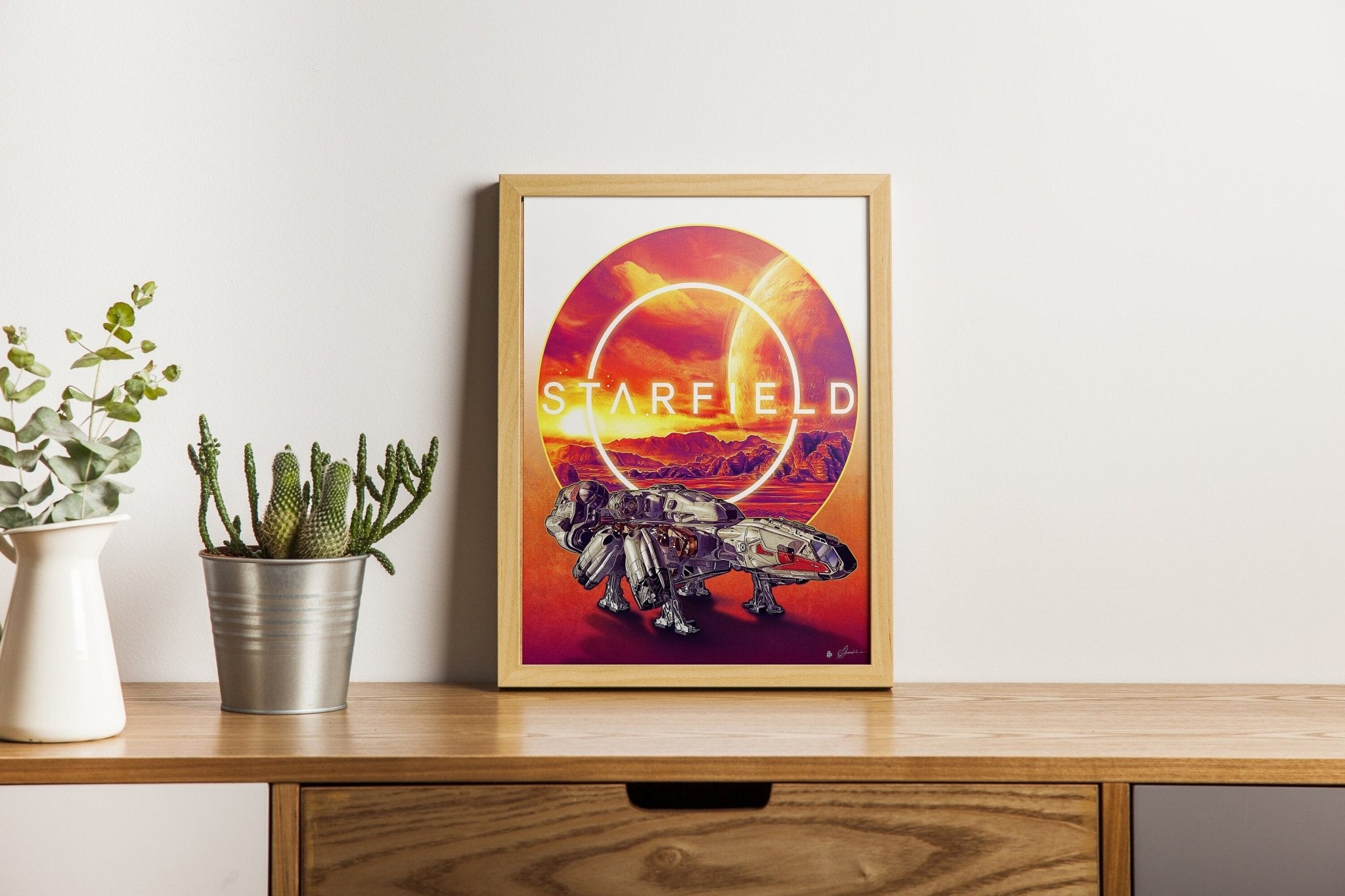 Starfield Canvas Poster - Canvasworkshop