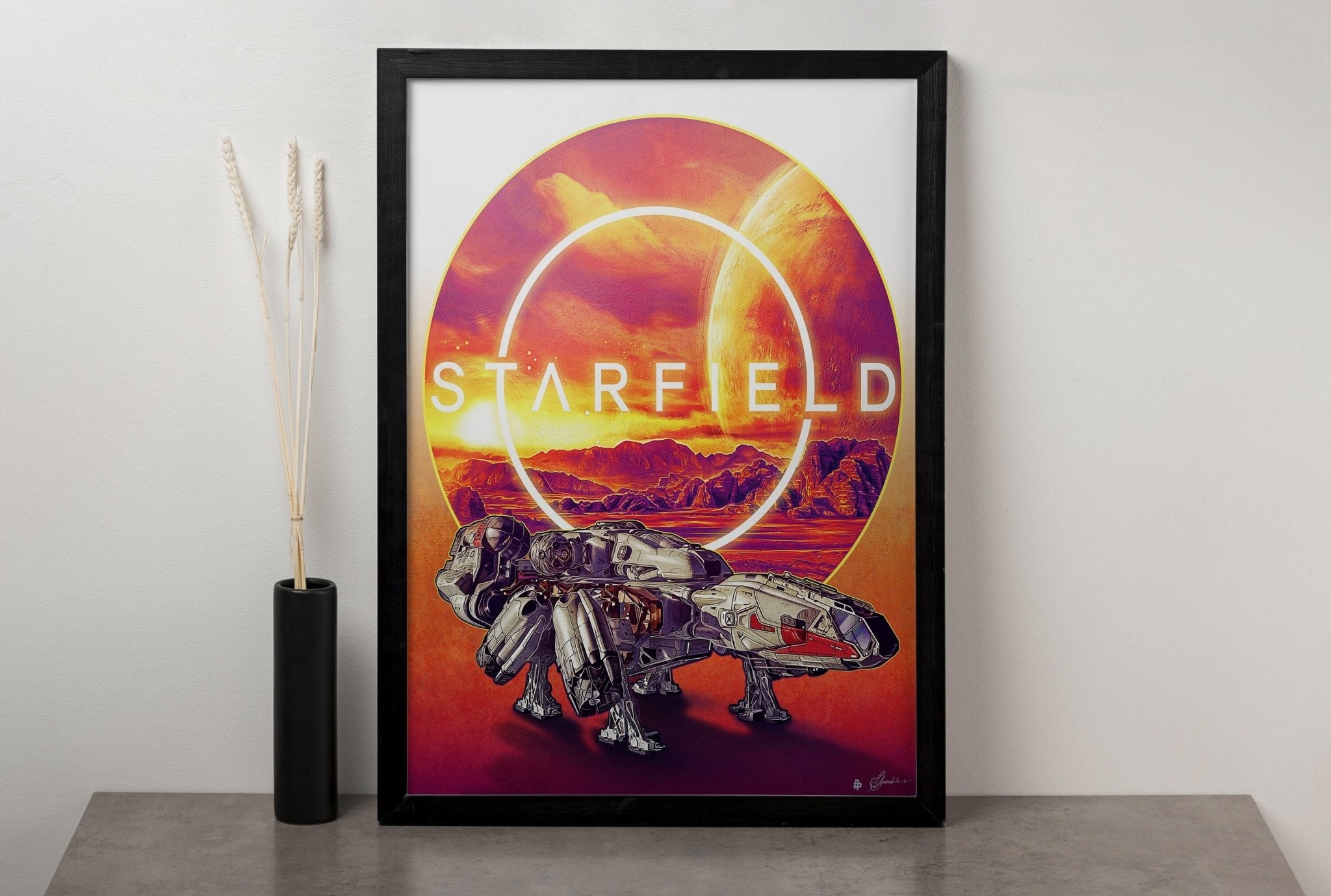 Starfield Canvas Poster - Canvasworkshop