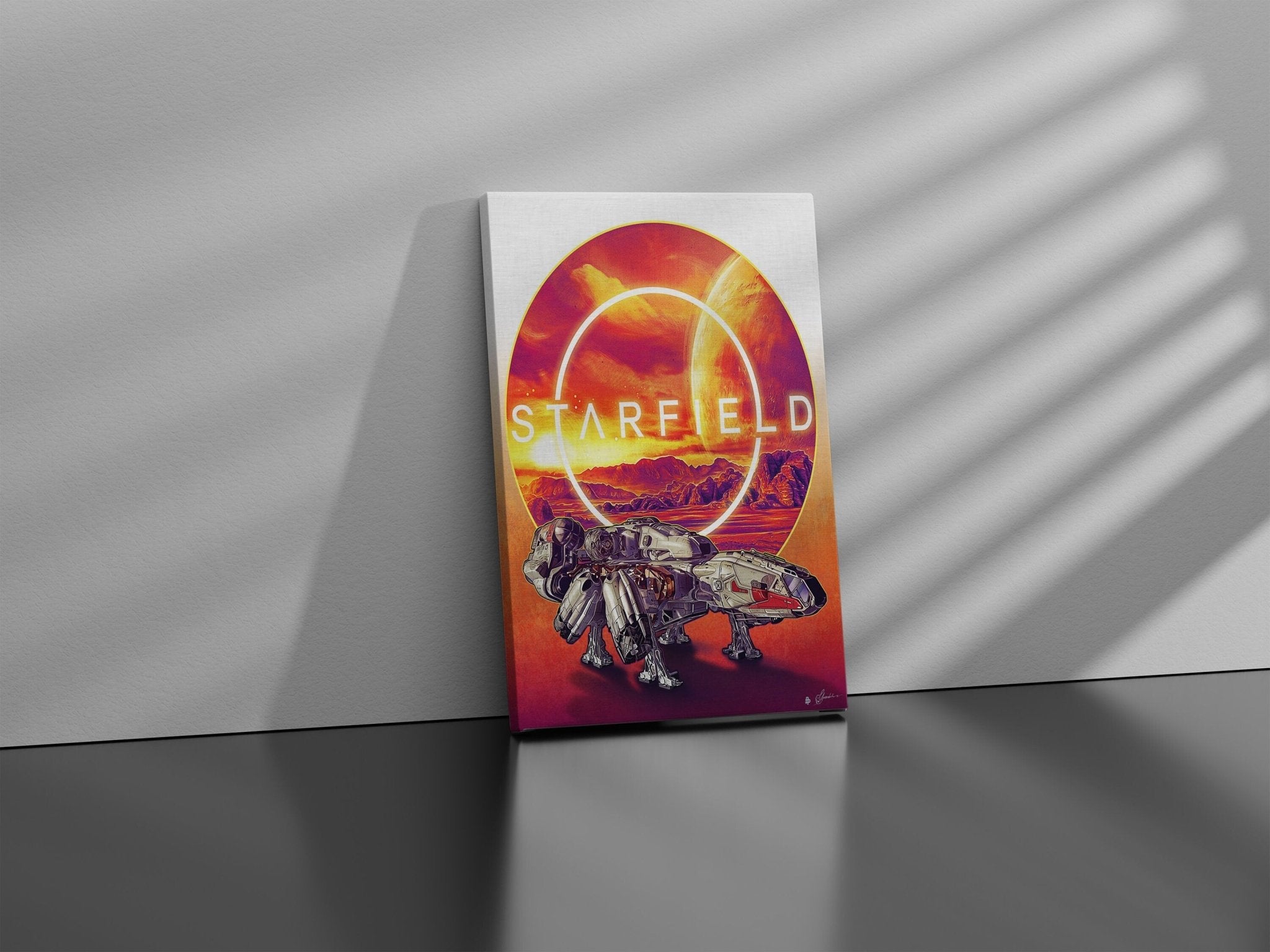 Starfield Canvas Poster - Canvasworkshop