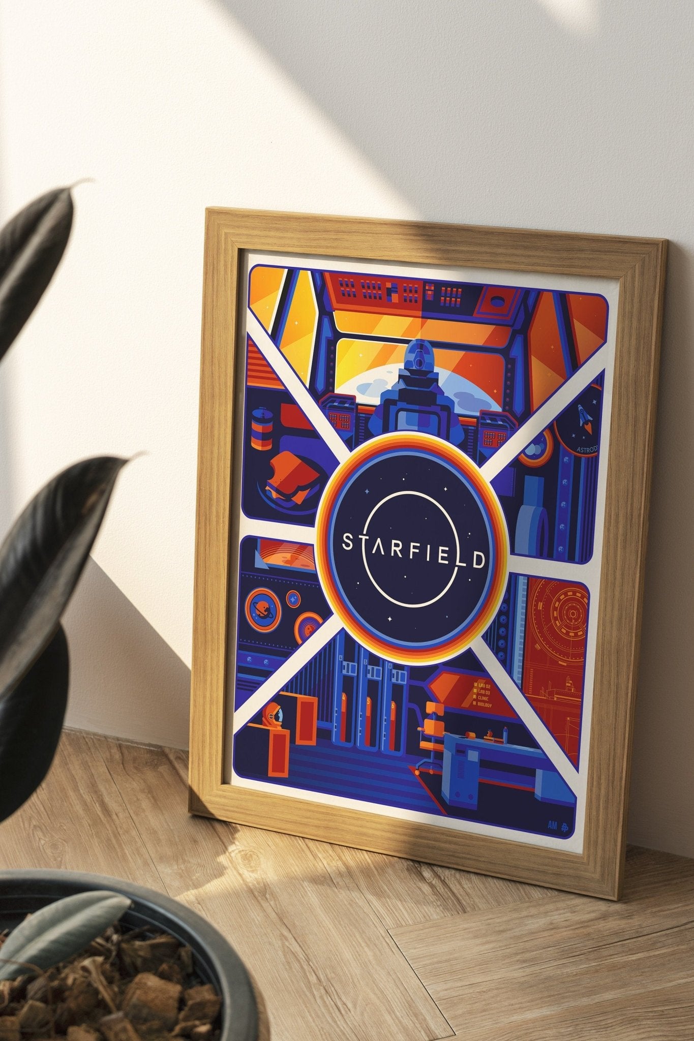 Starfield Canvas Wall Art - Canvasworkshop