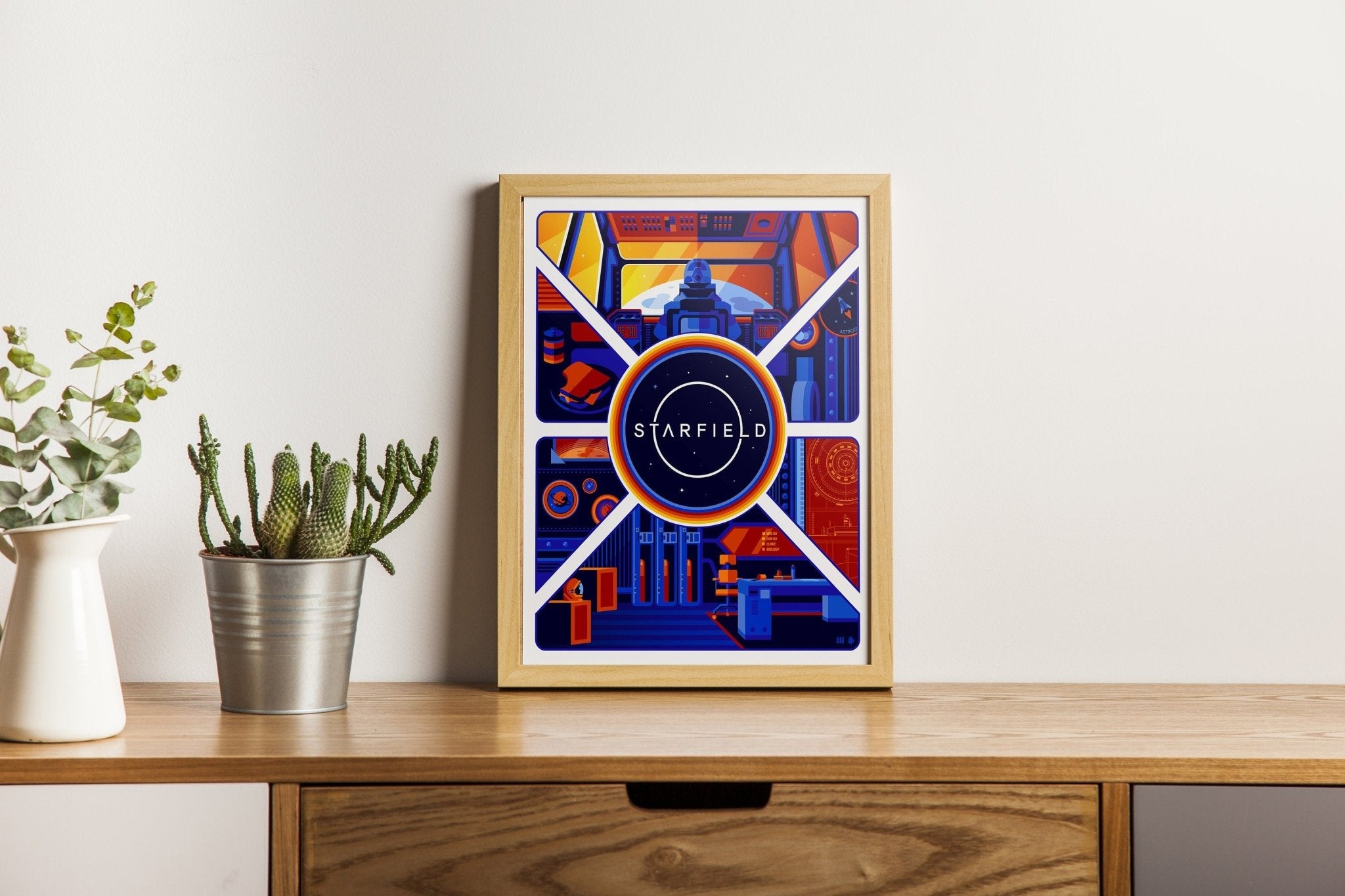Starfield Canvas Wall Art - Canvasworkshop