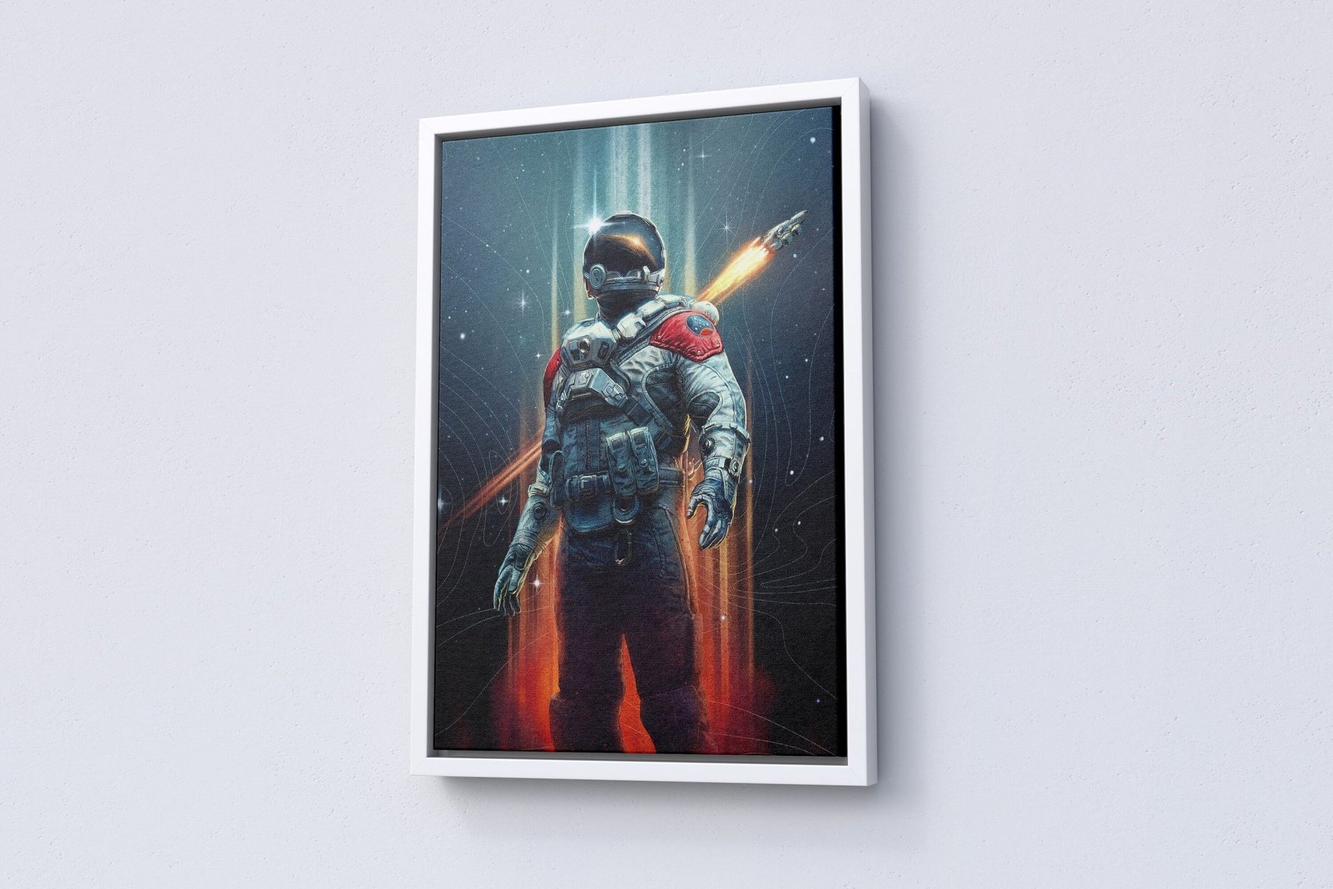 Starfield Game Canvas Print - Canvasworkshop