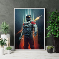 Starfield Game Canvas Print - Canvasworkshop