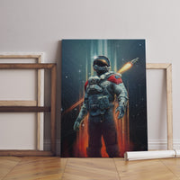 Starfield Game Canvas Print - Canvasworkshop