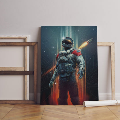 Starfield Game Canvas Print - Canvasworkshop