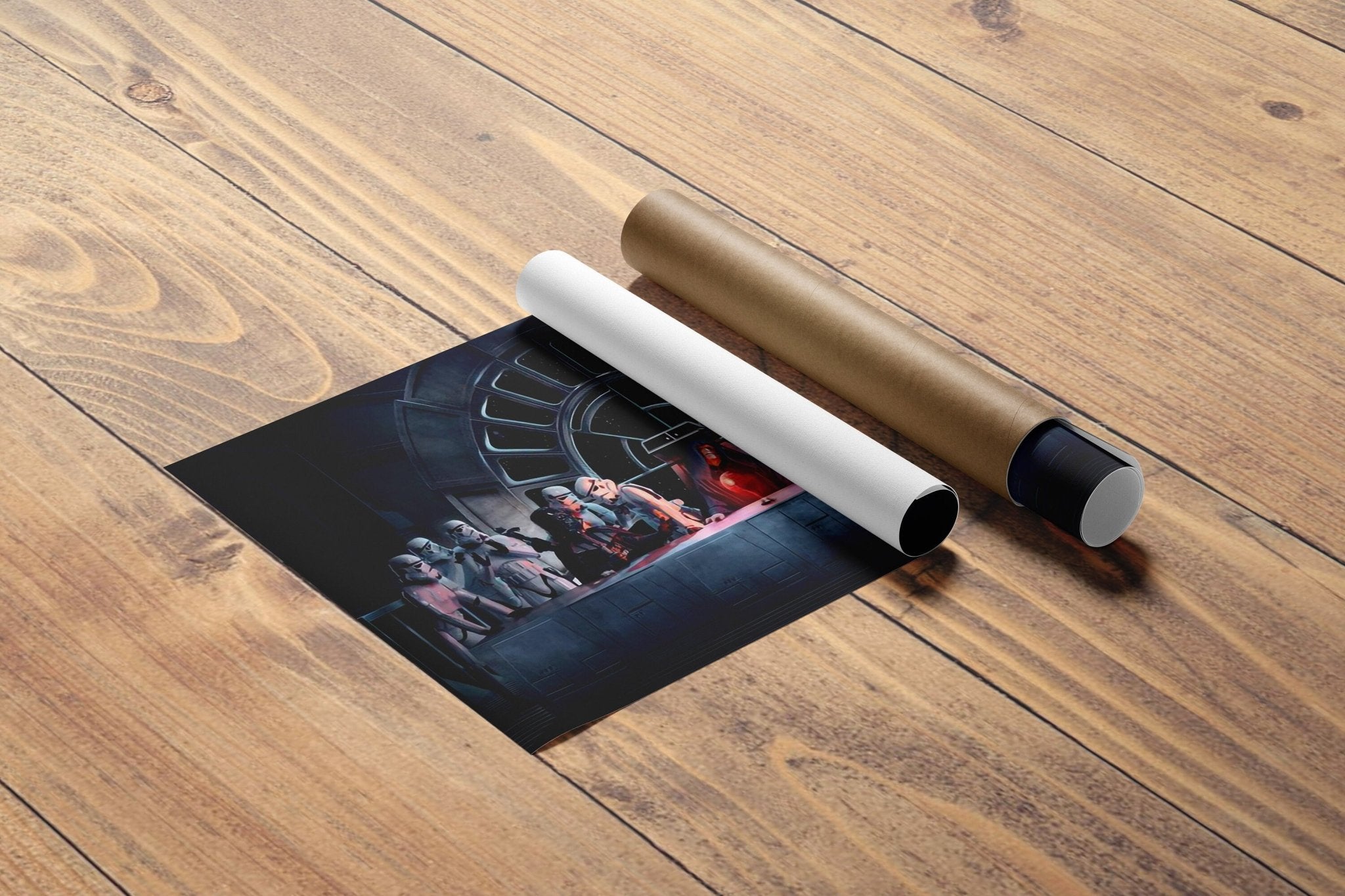Starwars Death Star Canvas Wall Art - Canvasworkshop