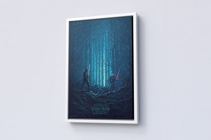 Starwars Death Star Canvas Wall Art - Canvasworkshop
