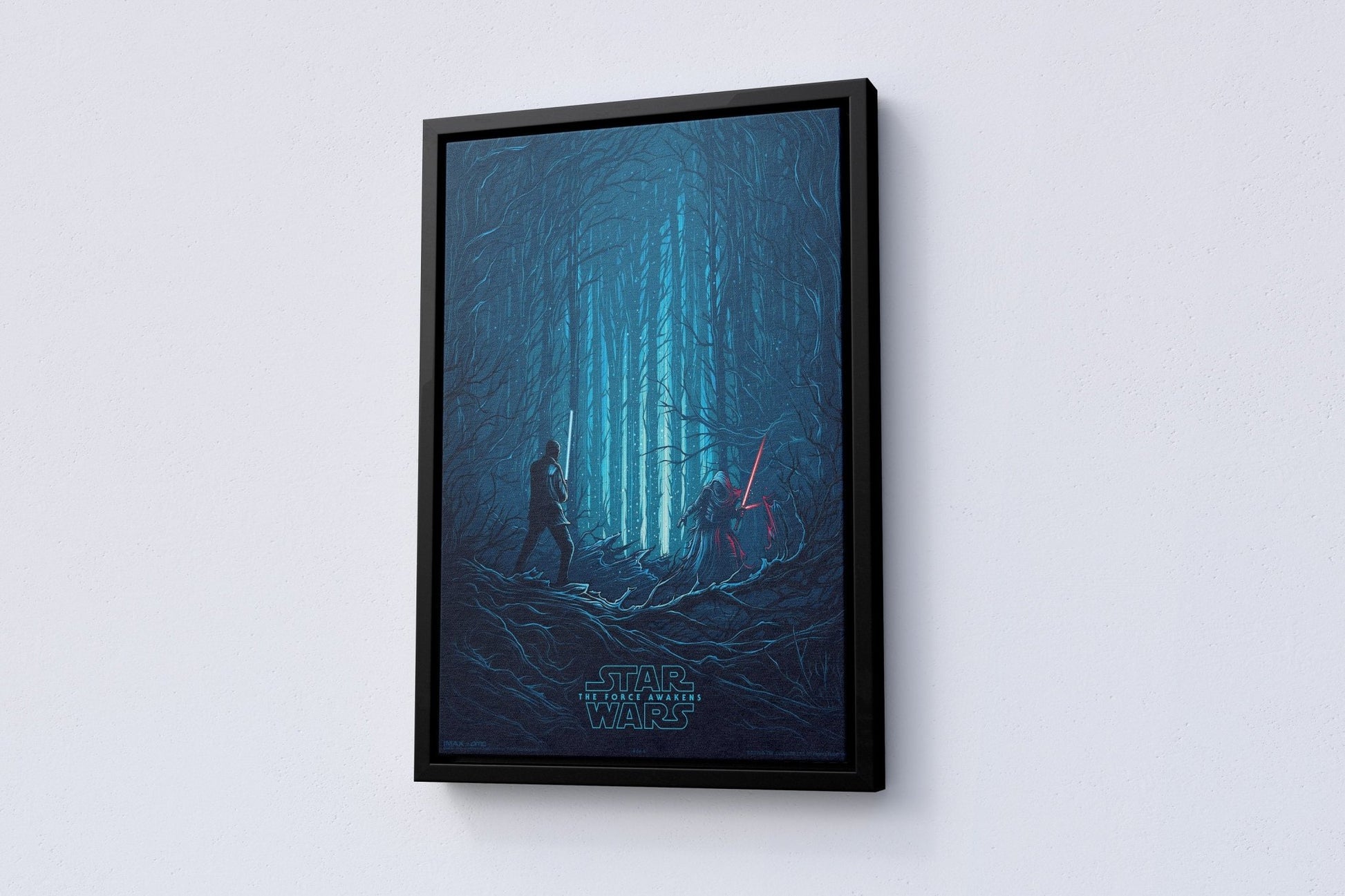 Starwars Death Star Canvas Wall Art - Canvasworkshop