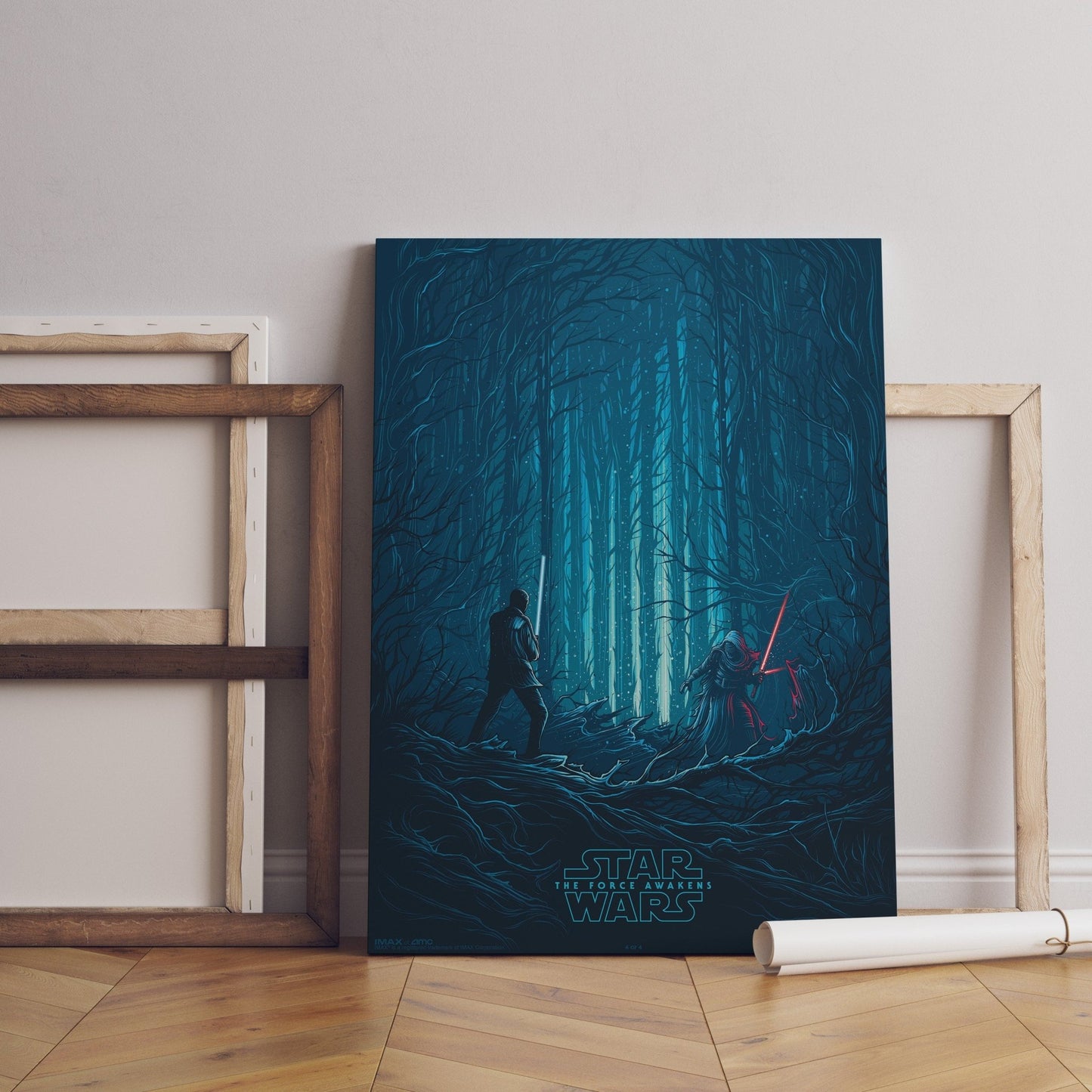 Starwars Death Star Canvas Wall Art - Canvasworkshop