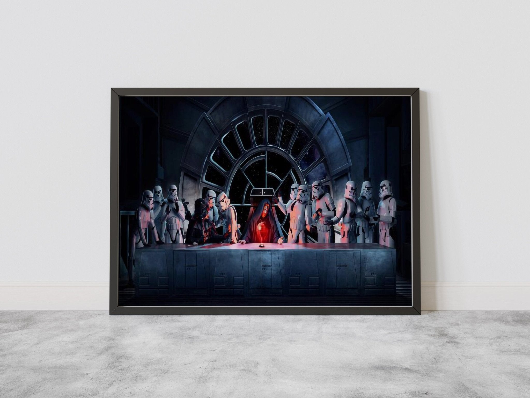 Starwars Death Star Canvas Wall Art - Canvasworkshop