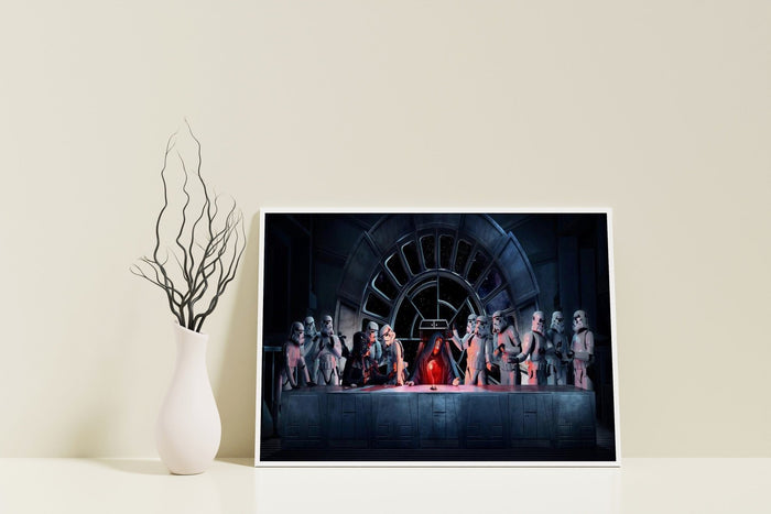 Starwars Death Star Canvas Poster