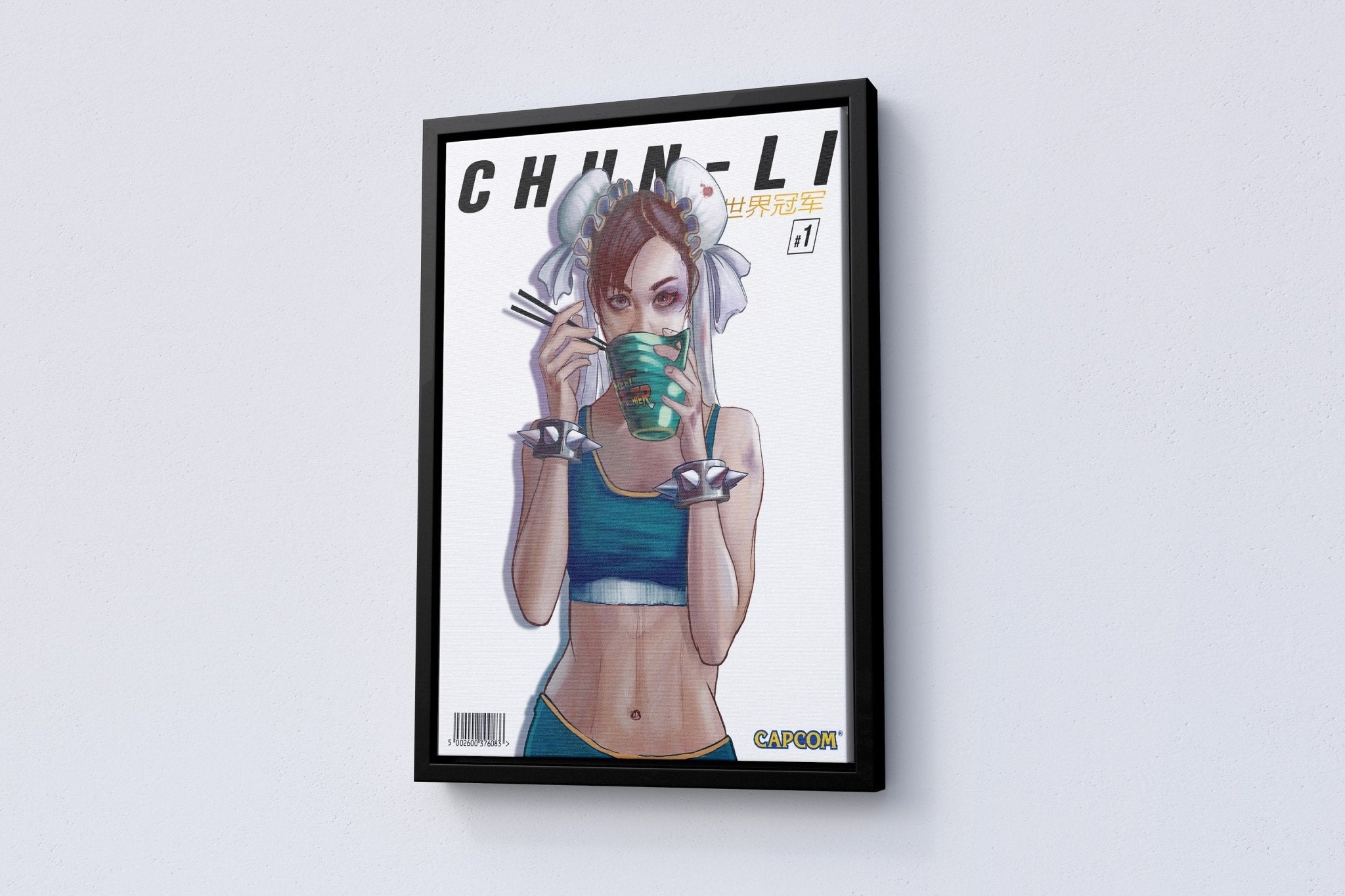 Street Fighter CHUN - LI Canvas Poster - Canvasworkshop