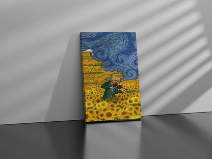 Sunflower Field Van Gogh Canvas Art - Canvasworkshop