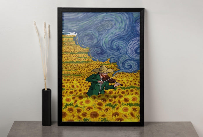 Sunflower Field Van Gogh Canvas Art Canvas Wall Art