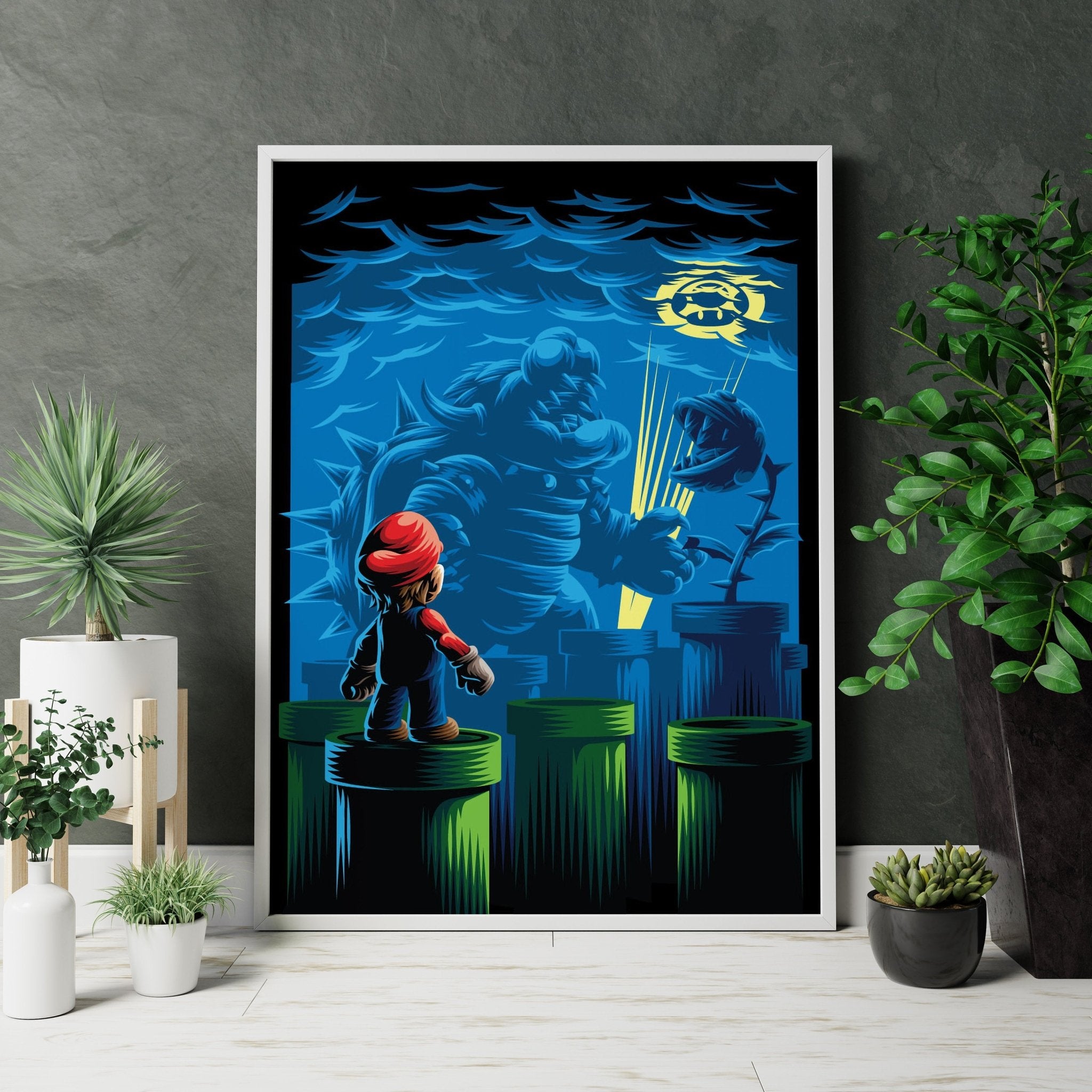 Super Marıo Canvas Poster - Canvasworkshop