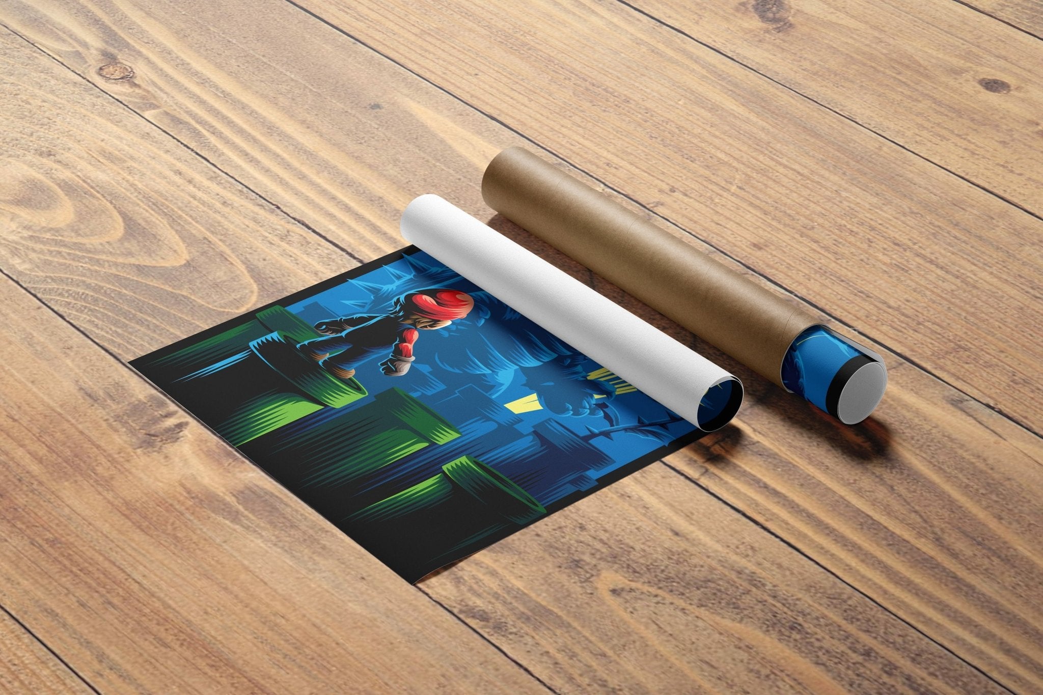 Super Marıo Canvas Poster - Canvasworkshop