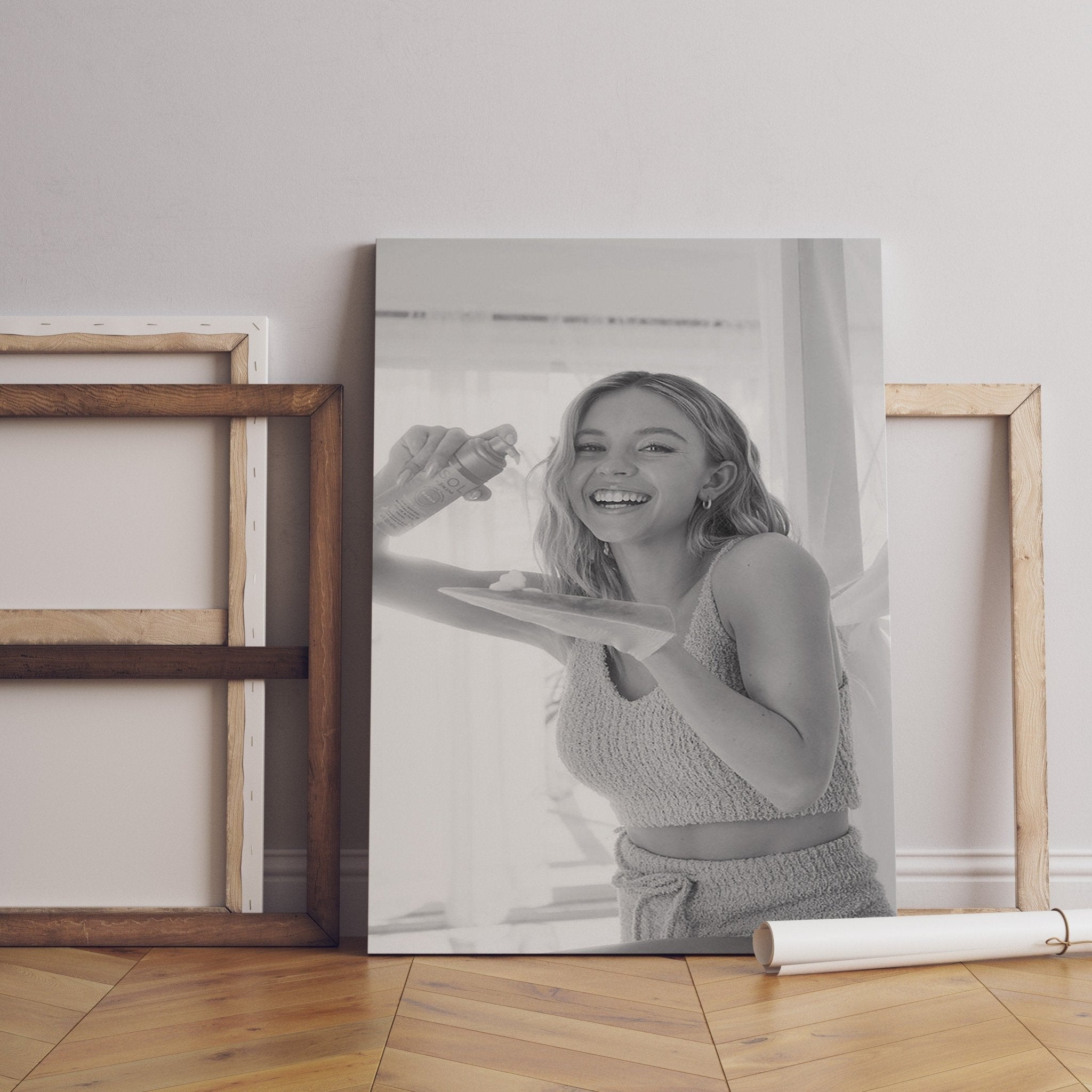 Sydney Sweeney Canvas Poster - Canvasworkshop