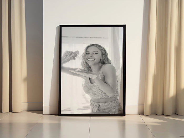Sydney Sweeney Canvas Wall Decor