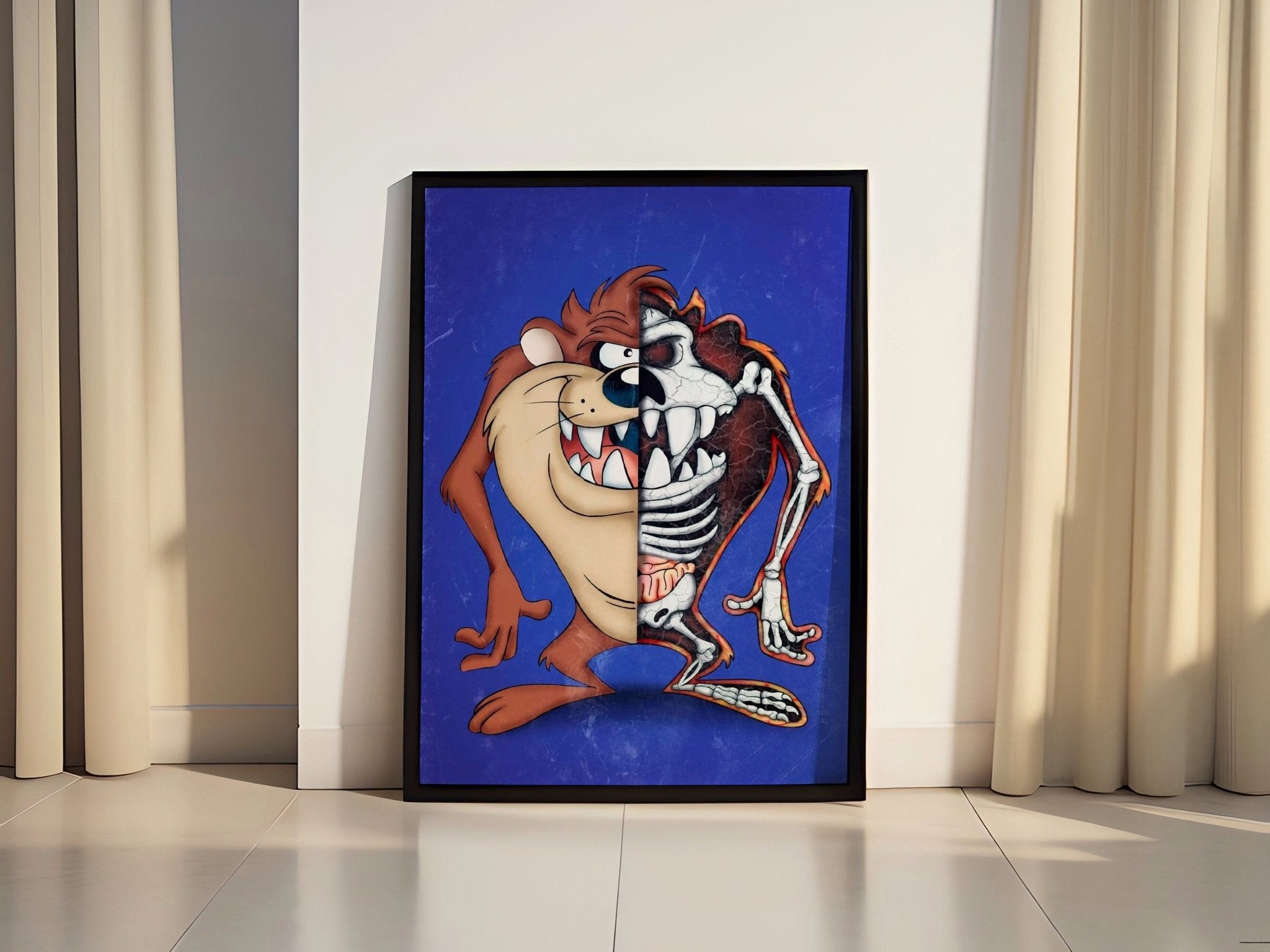 Tasmanian Devil Canvas Poster - Canvasworkshop