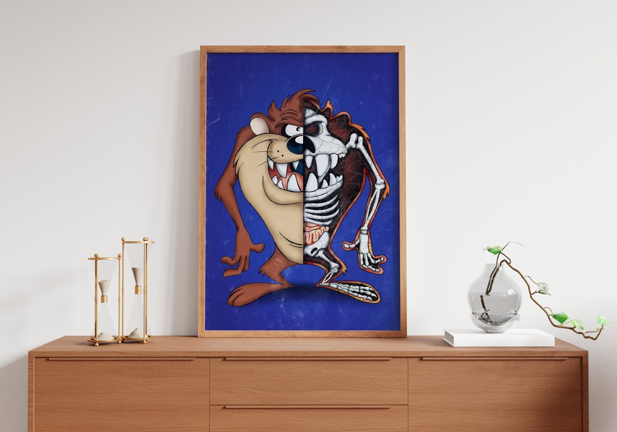 Tasmanian Devil Canvas Poster - Canvasworkshop