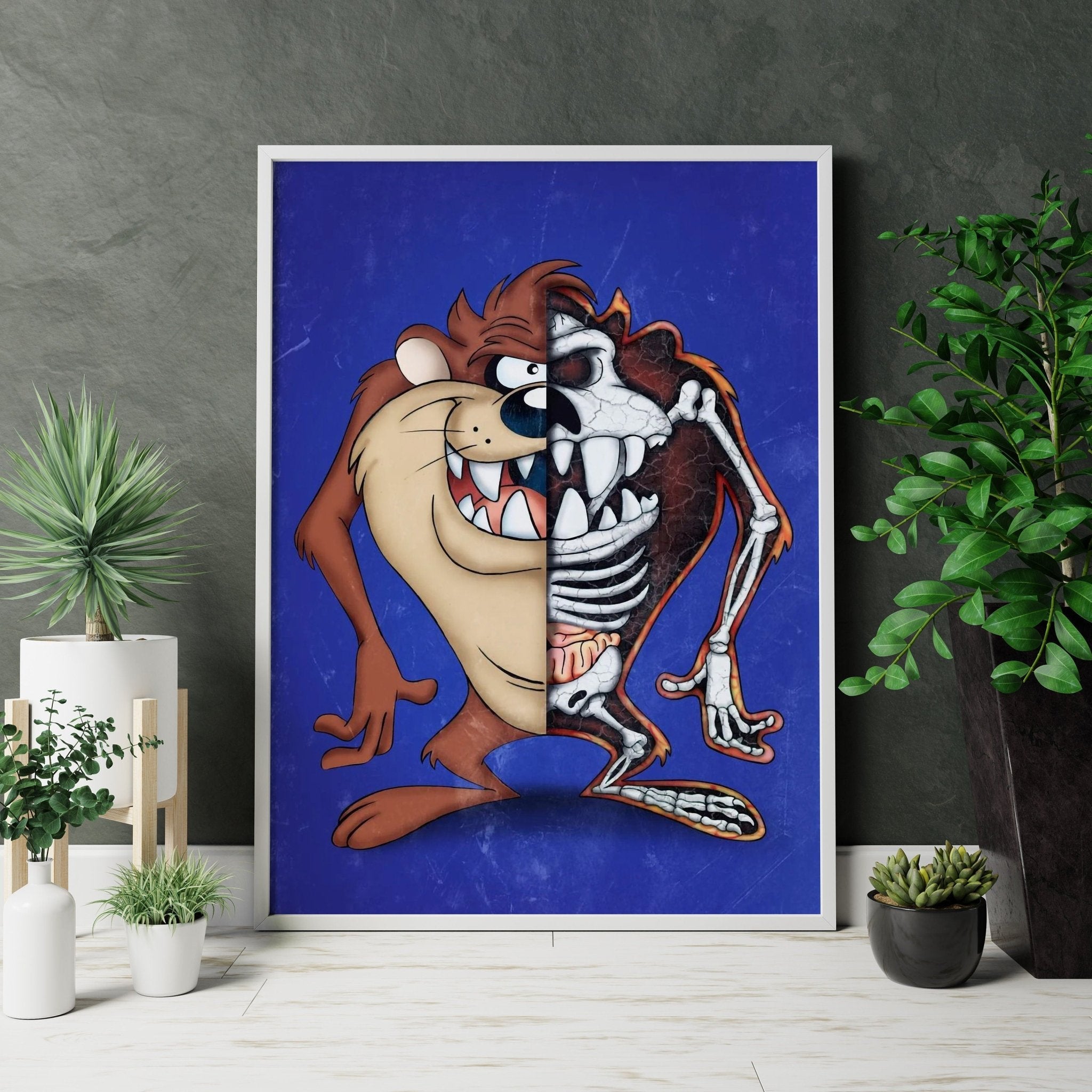 Tasmanian Devil Canvas Poster - Canvasworkshop