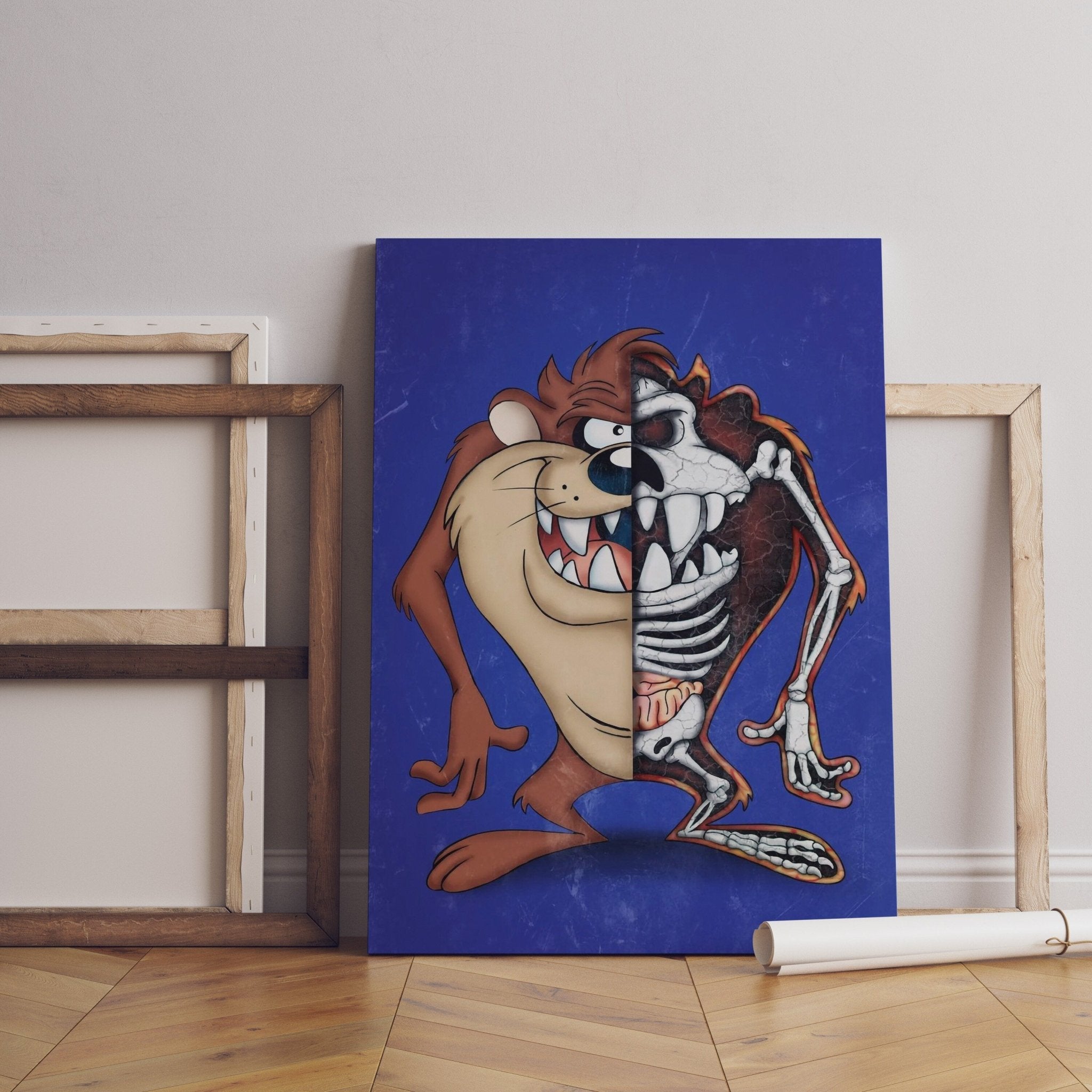 Tasmanian Devil Canvas Poster - Canvasworkshop