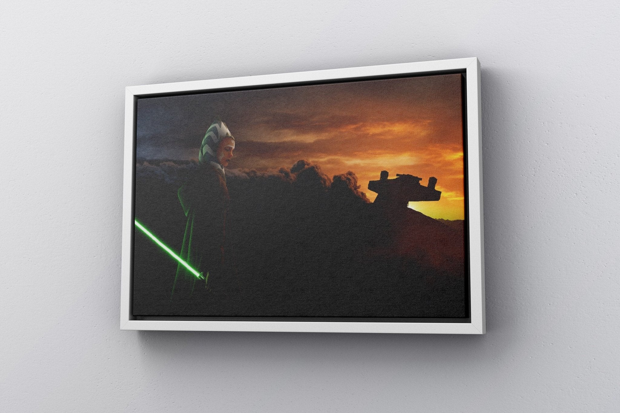 The Clone Wars Ahsoka Tano Canvas - Canvasworkshop