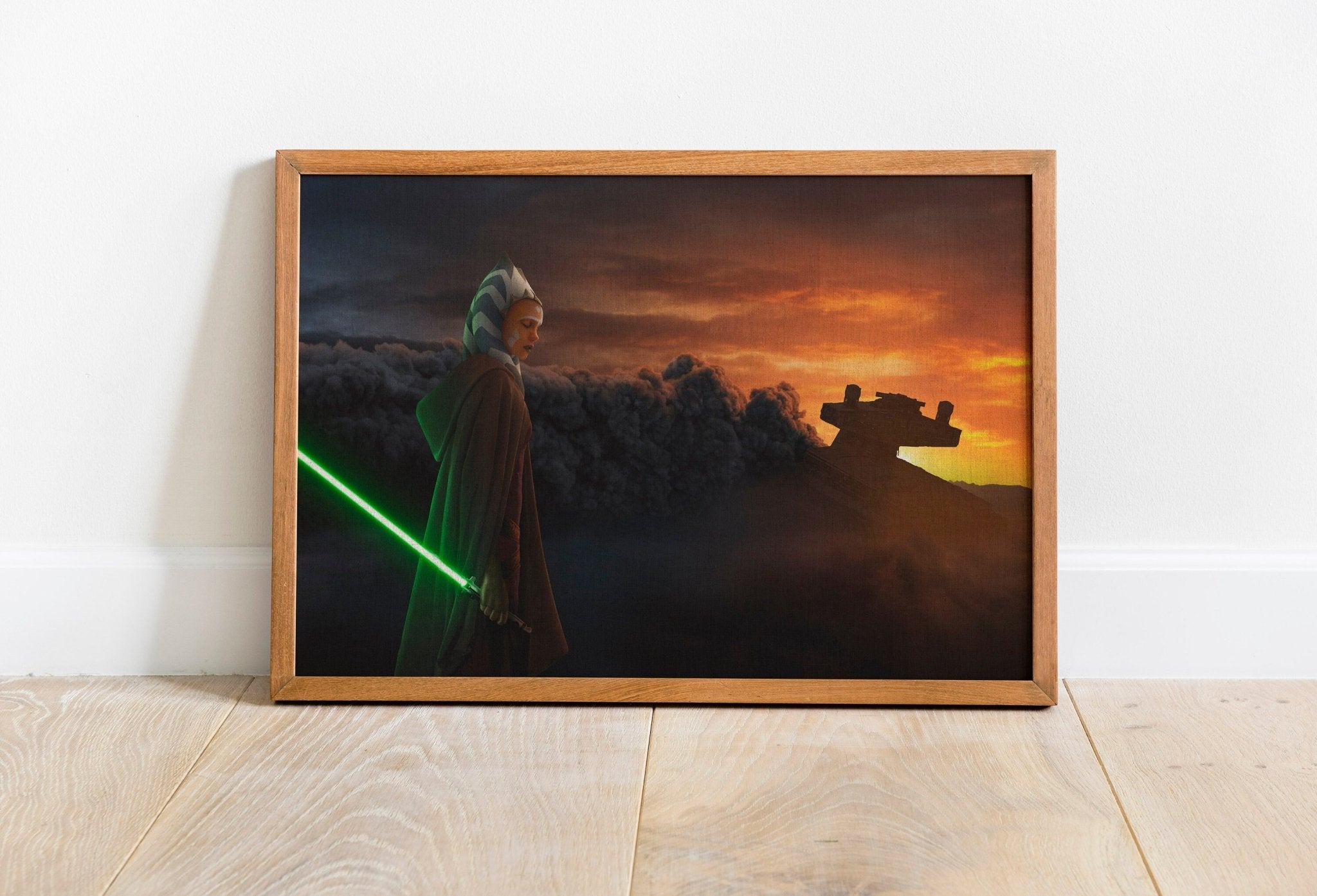 The Clone Wars Ahsoka Tano Canvas - Canvasworkshop