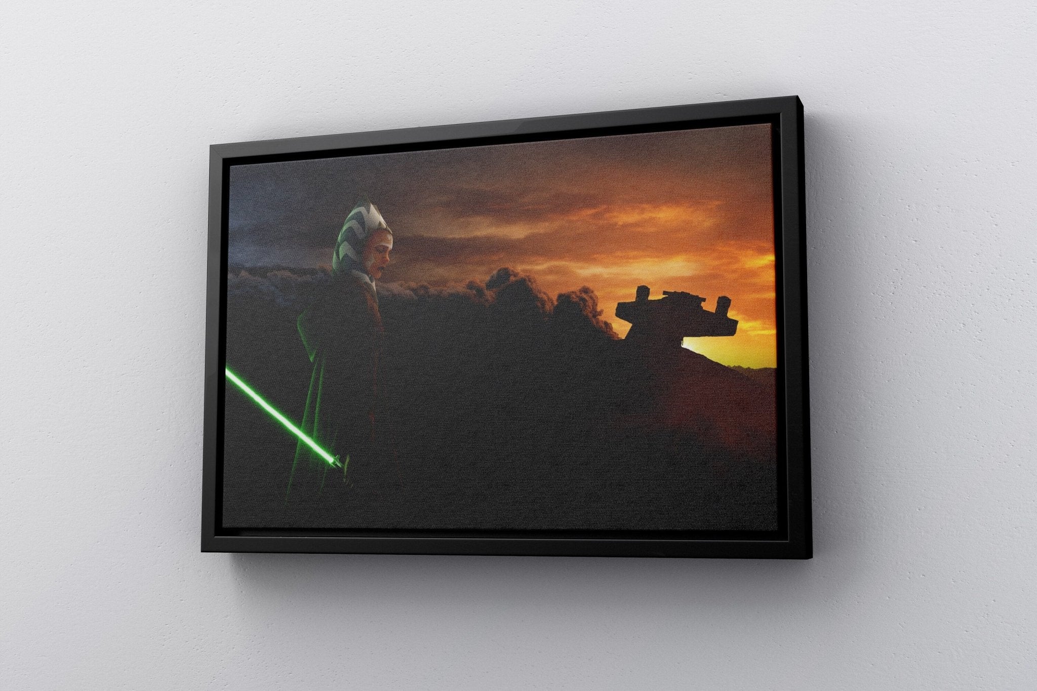 The Clone Wars Ahsoka Tano Canvas - Canvasworkshop