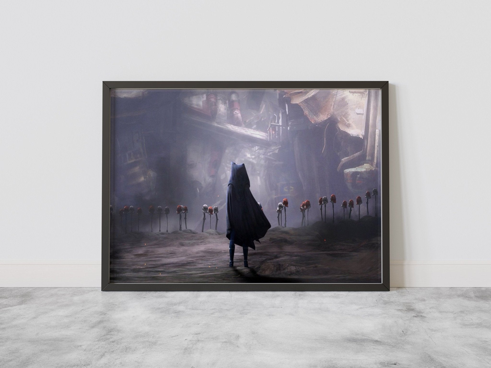 The Clone Wars Ahsoka Tano Canvas - Canvasworkshop