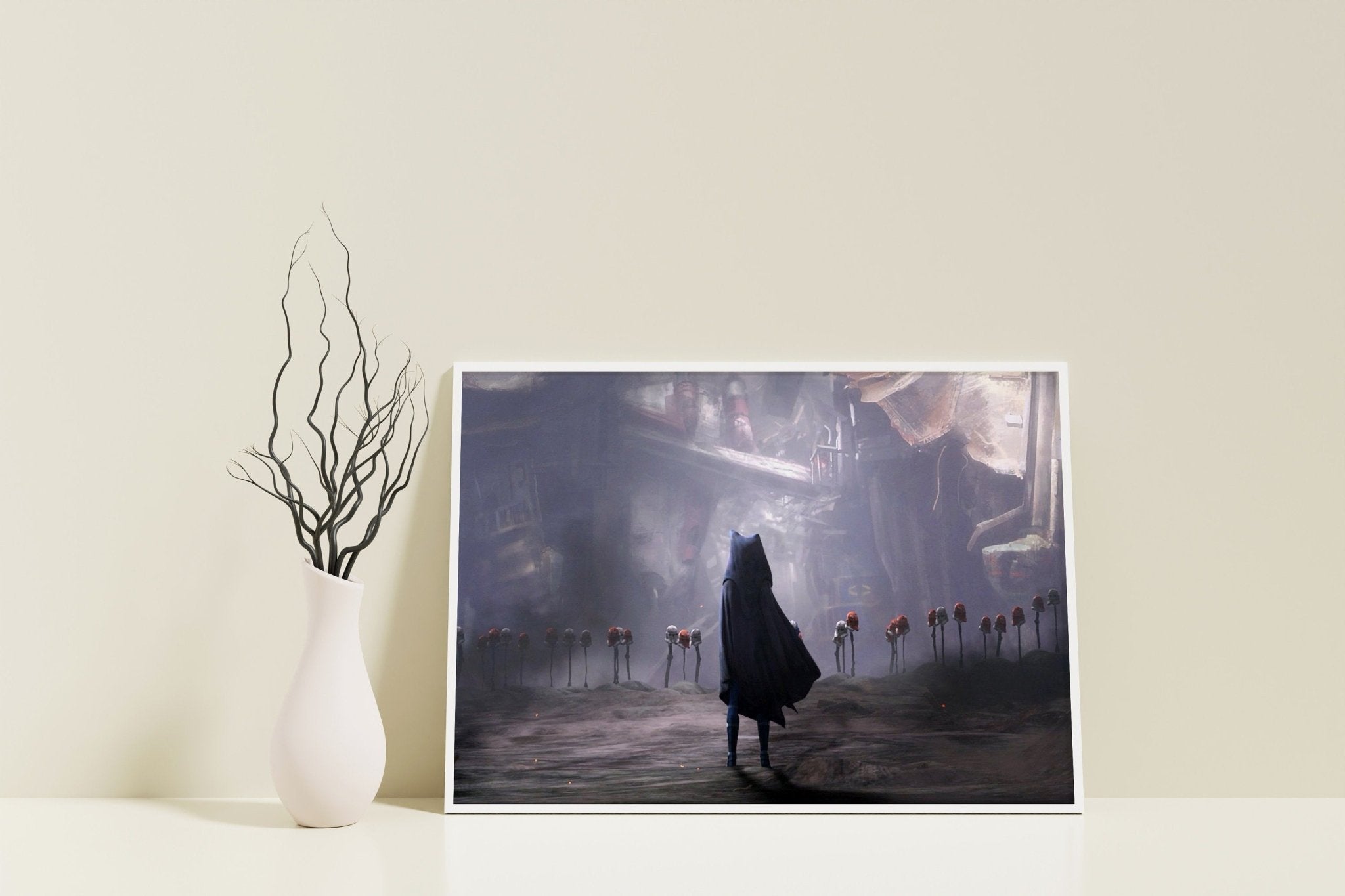 The Clone Wars Ahsoka Tano Canvas - Canvasworkshop