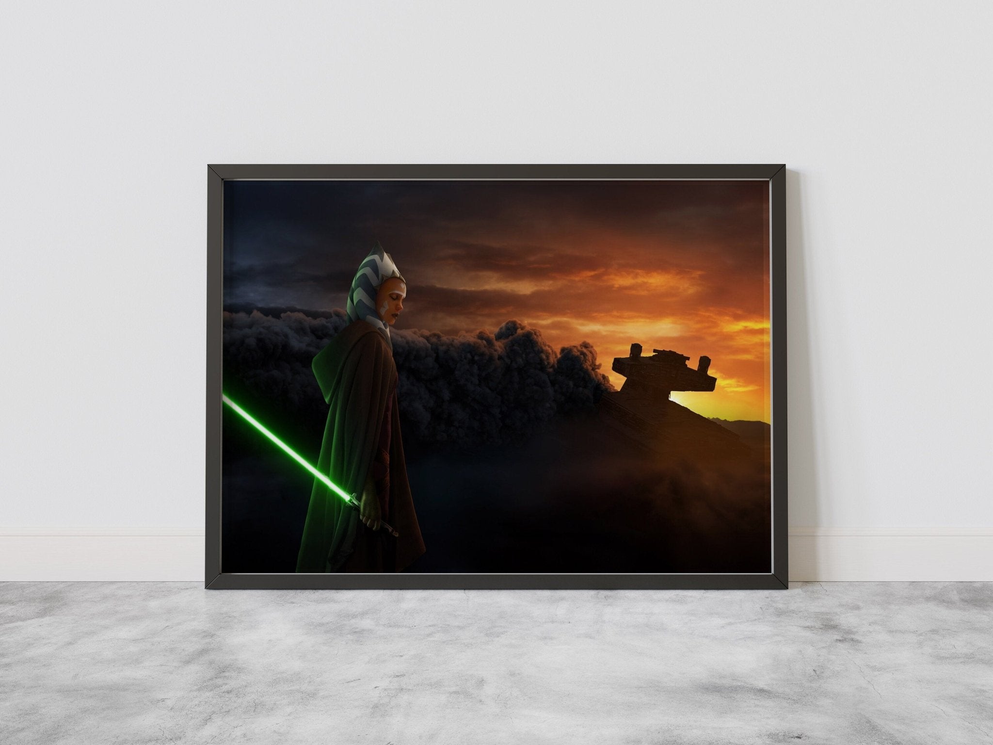 The Clone Wars Ahsoka Tano Canvas - Canvasworkshop