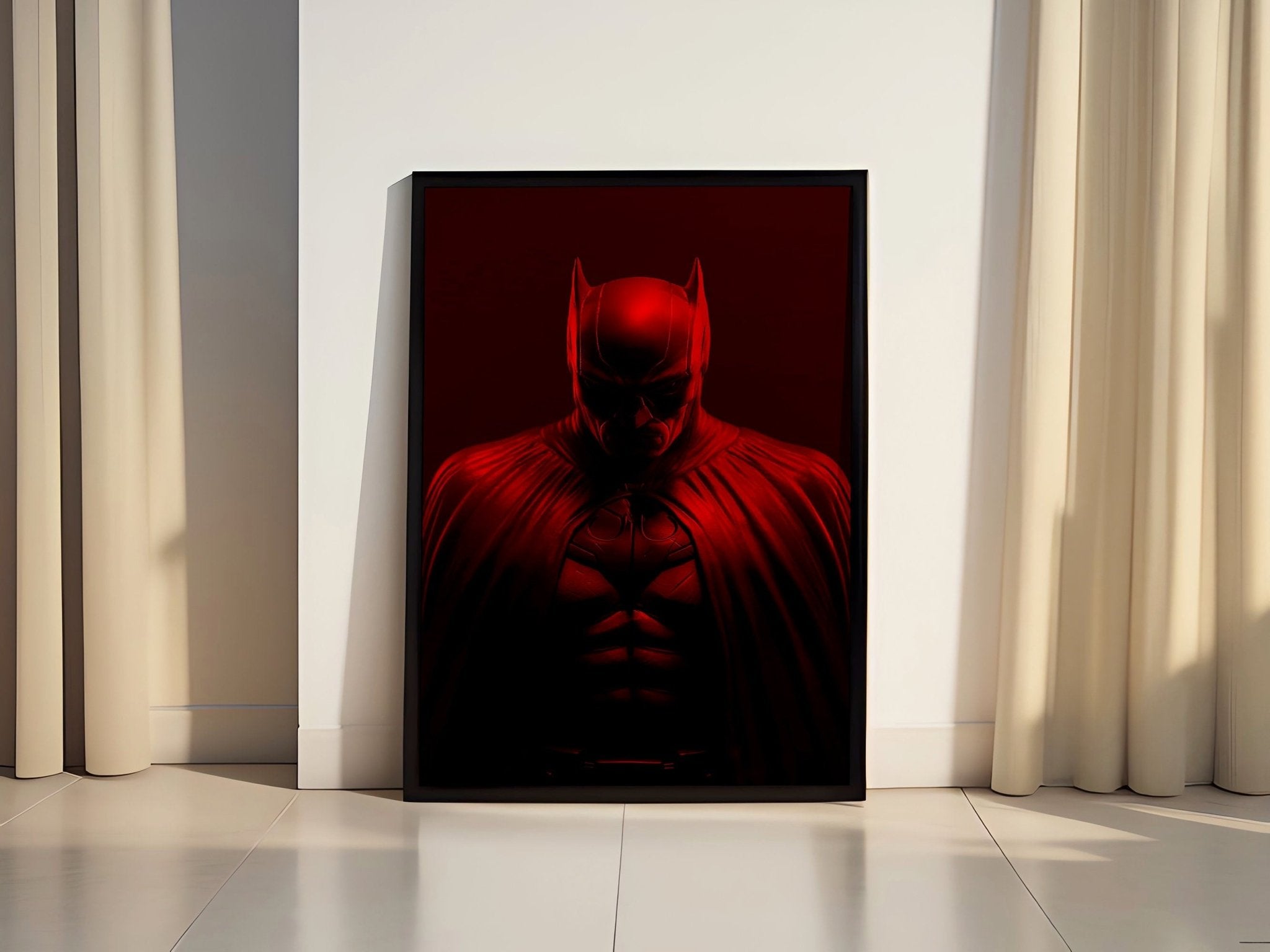 The Dark Knight BATMAN Canvas Poster - Canvasworkshop