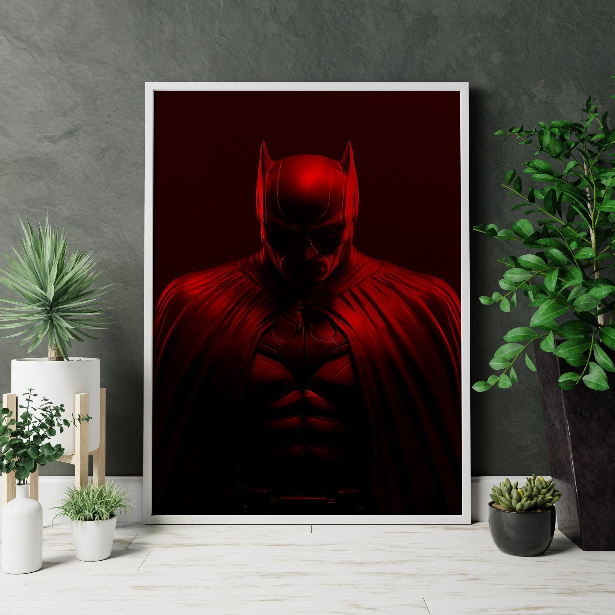 The Dark Knight BATMAN Canvas Poster - Canvasworkshop