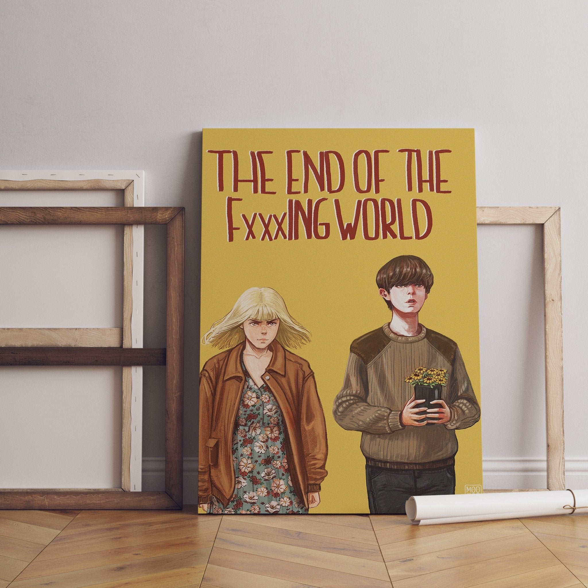The End of the F***ing World Canvas Poster - Canvasworkshop