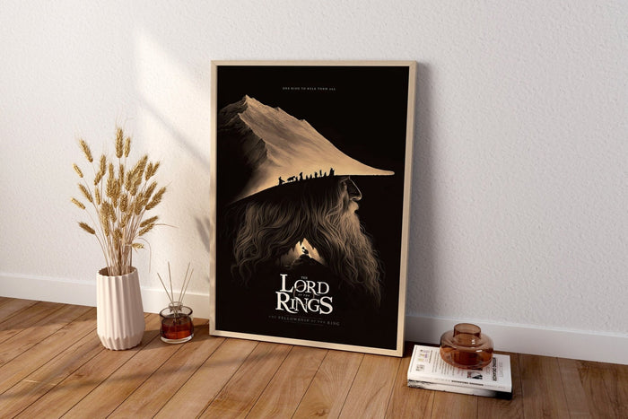 The Fellowship of the Ring Canvas Poster