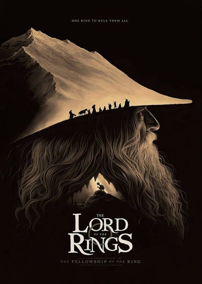 artwork The Fellowship of the Ring Canvas Wall Art - Canvasworkshop