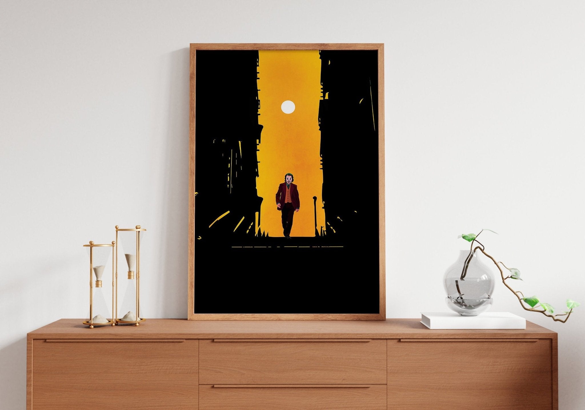 The Joker Canvas Wall Art - Canvasworkshop