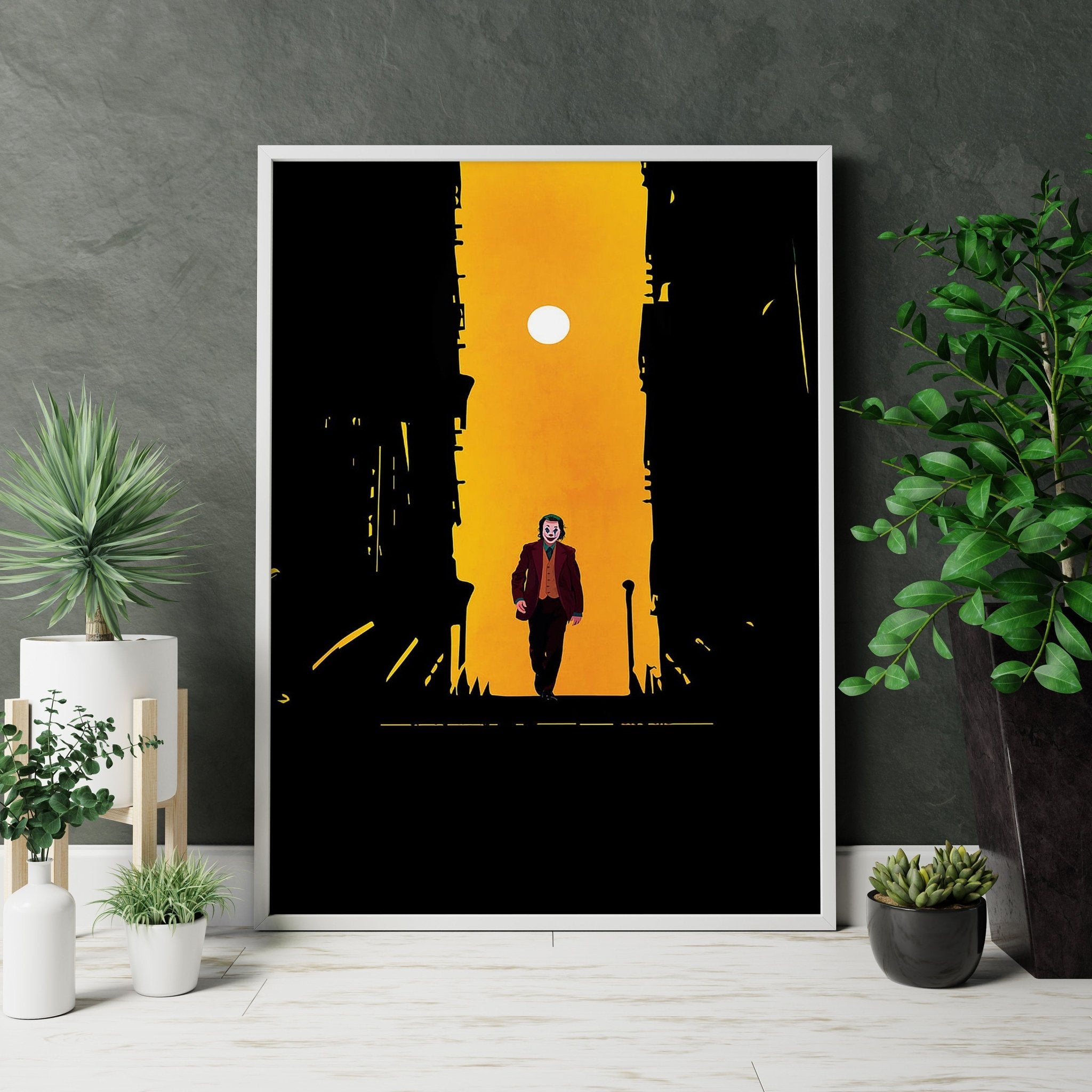 The Joker Canvas Wall Art - Canvasworkshop