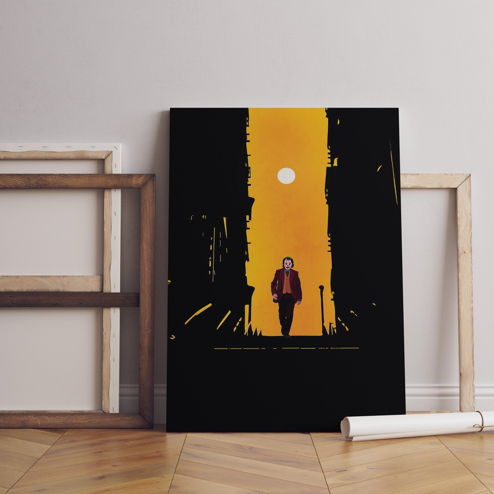 The Joker Canvas Wall Art - Canvasworkshop