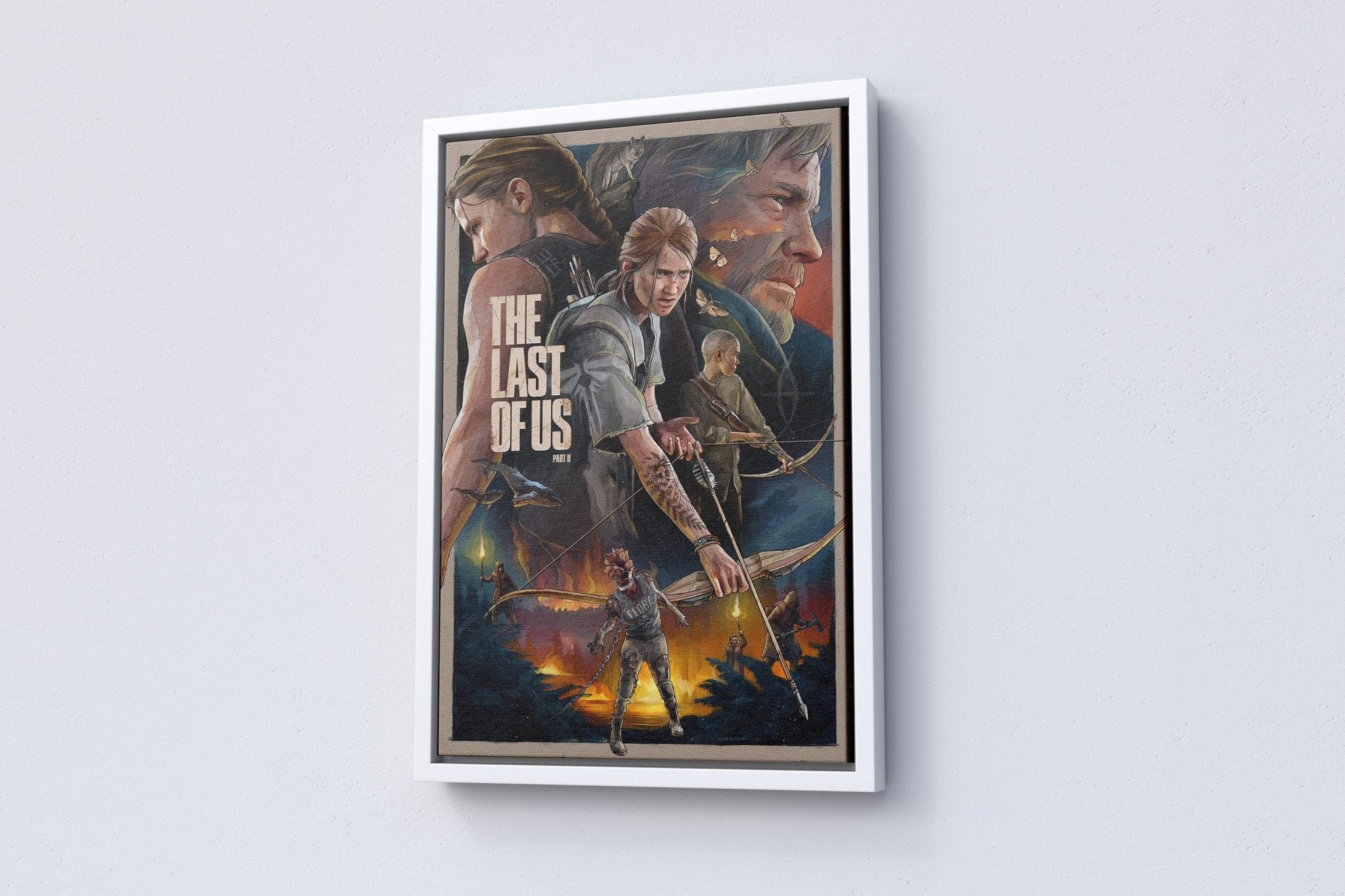 The Last Of Us Game Canvas Poster - Canvasworkshop