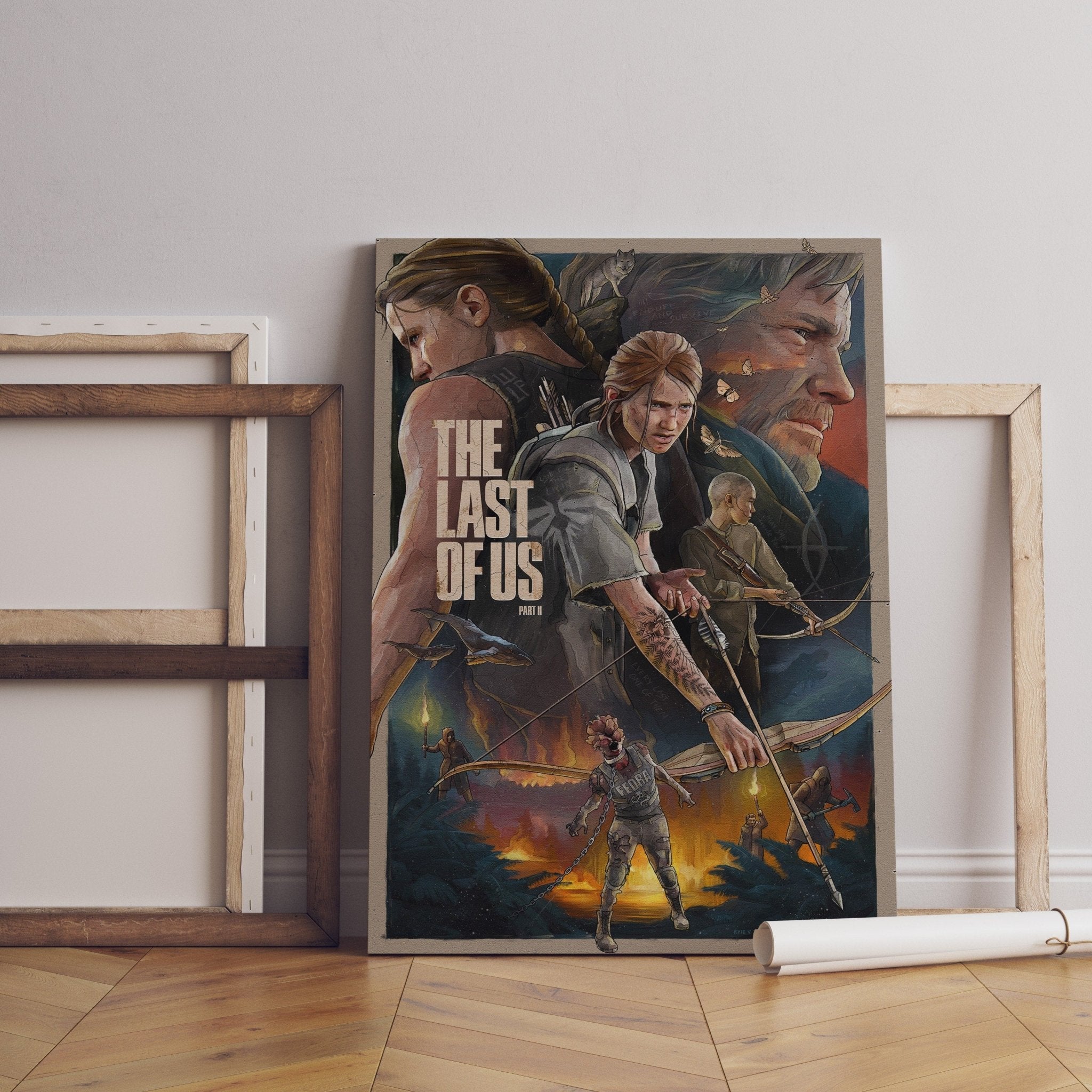 The Last Of Us Game Canvas Poster - Canvasworkshop