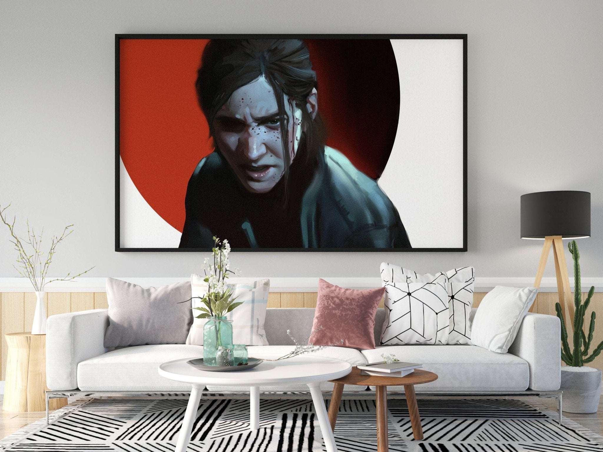 The Last Of US Part 2 Canvas Art - Canvasworkshop
